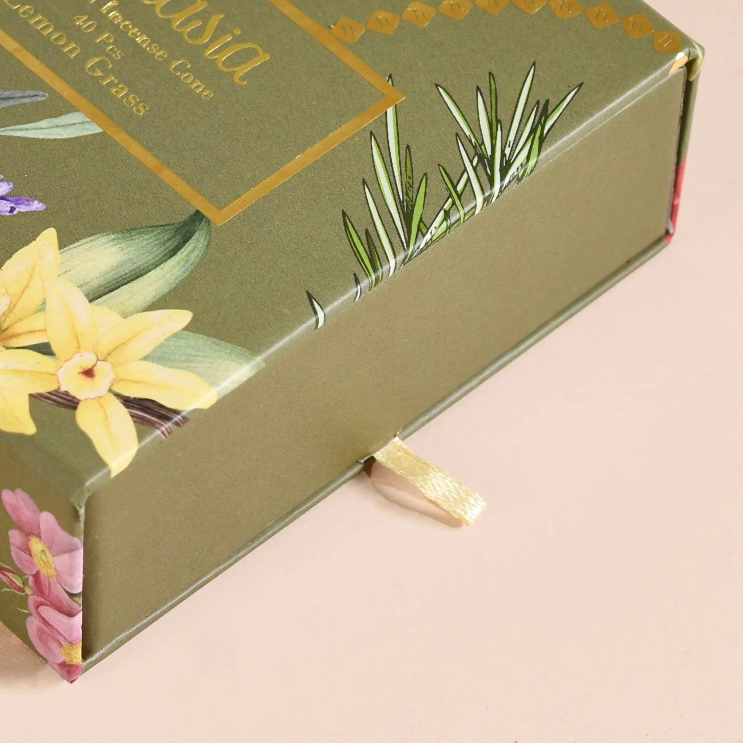 Lemongrass Aromatic Incense Cones Pack Of 40 - Image 7