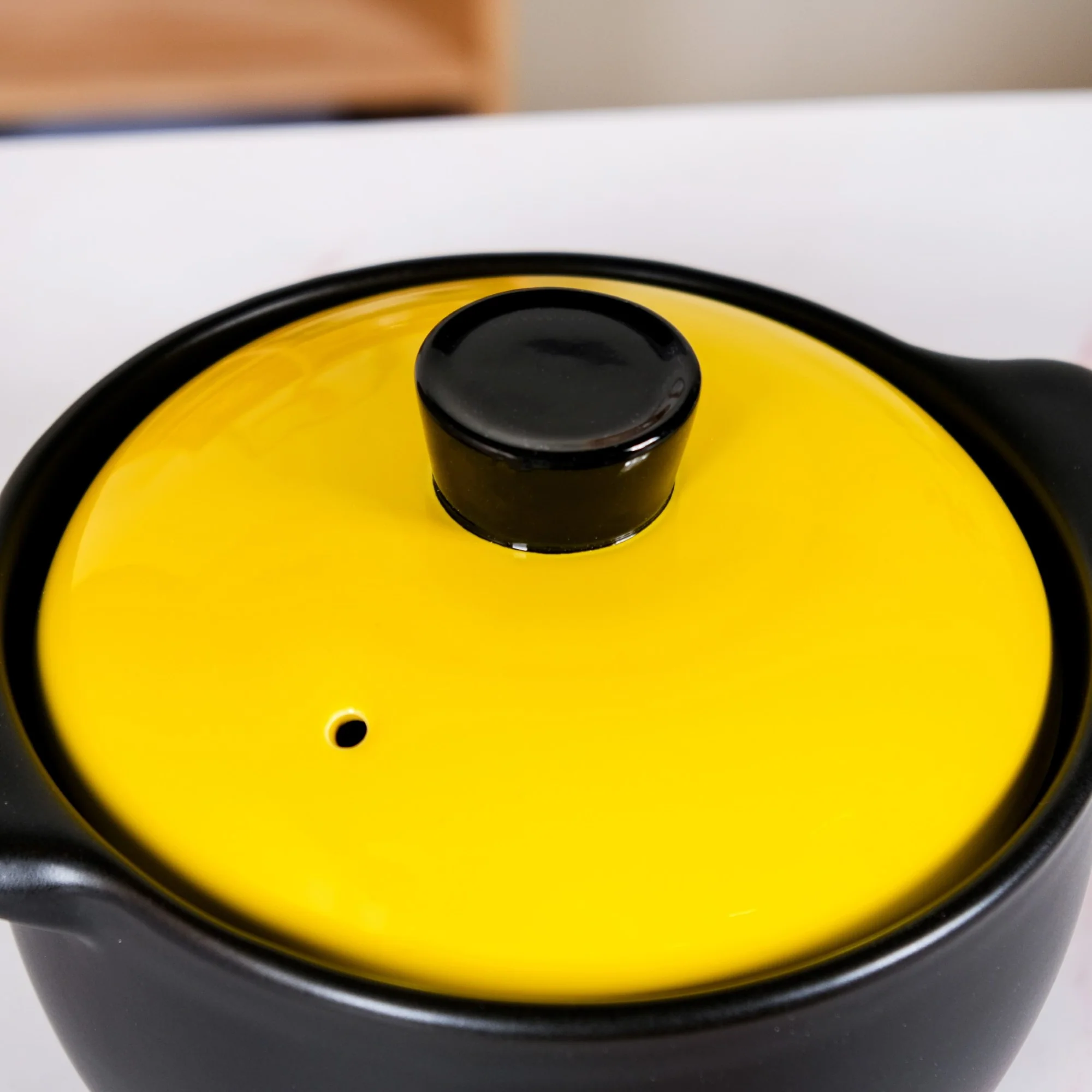 Limonelle Ceramic Cooking Casserole With Lid Flame Safe 2300ml - Image 5