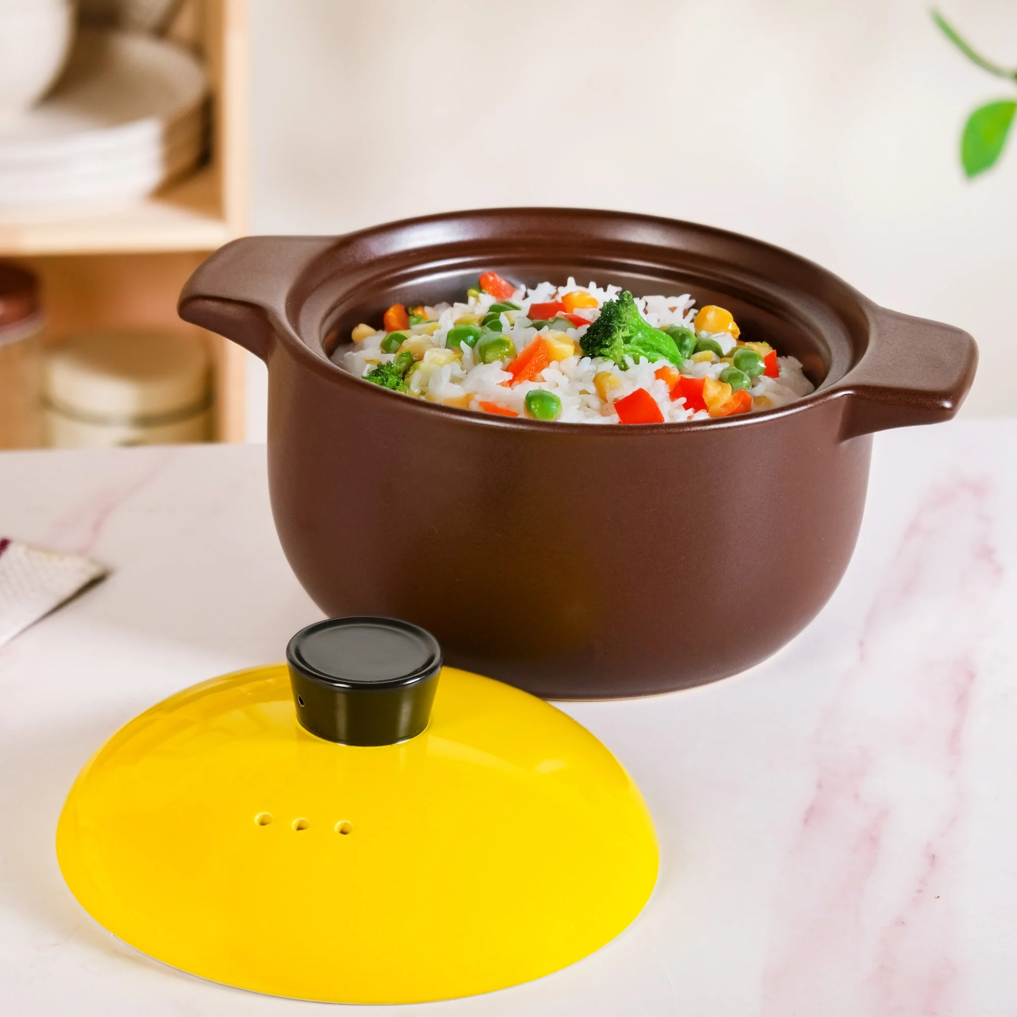 Limonelle Ceramic Cookware With Lid 3300ml - Image 9