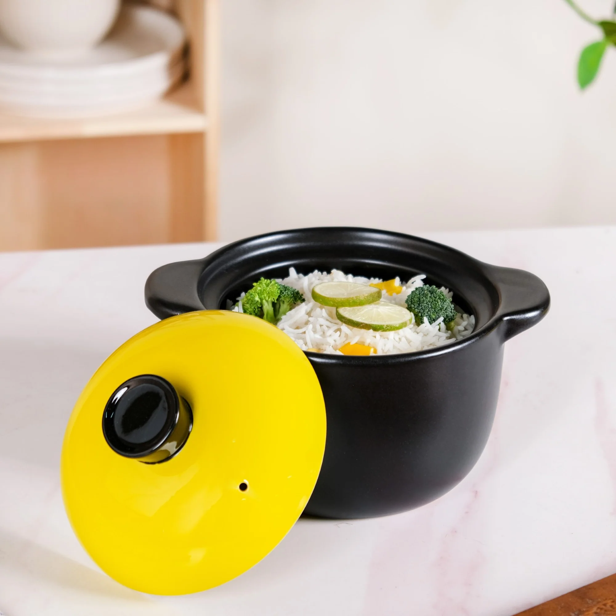 Limonelle Ceramic Flame Safe Tureen Cooking Pot 1700ml - Image 9
