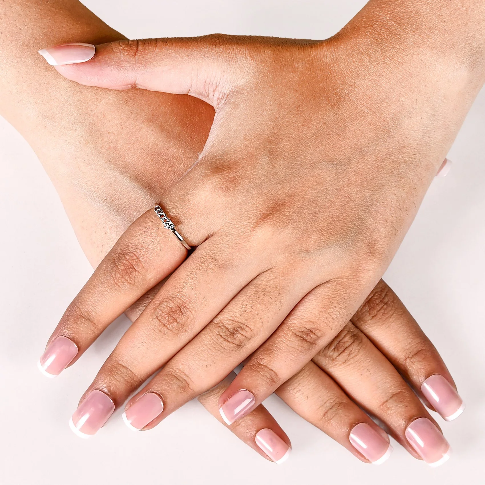 Linked By Love Silver Ring - Image 2