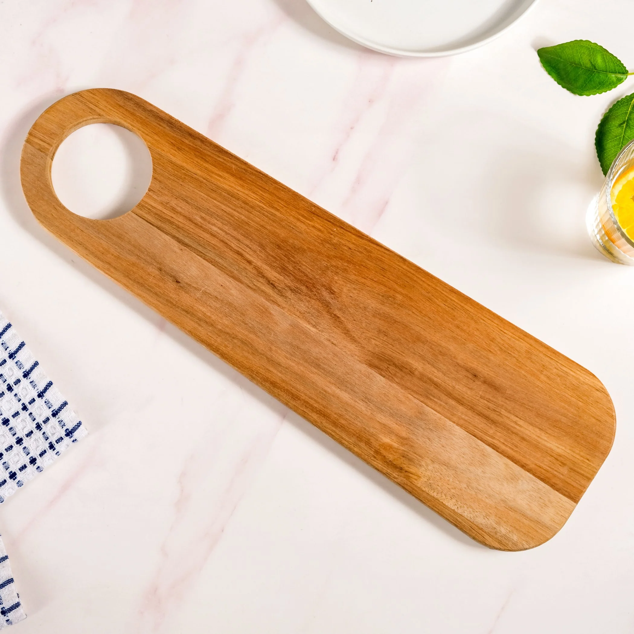 Long Charcuterie Serving Board 17 Inch - Image 8