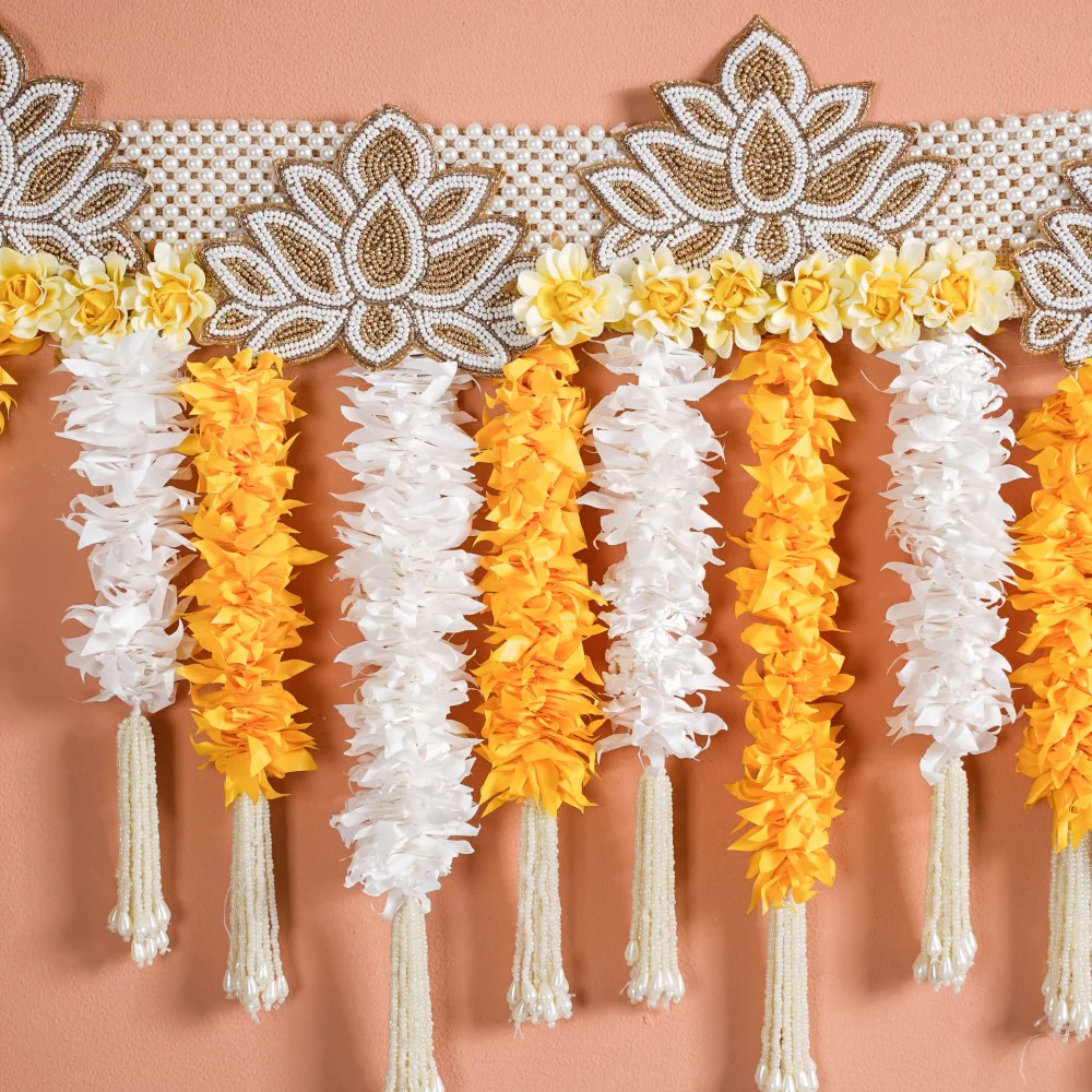 Festive Lotus Toran Multicolour - Image 5