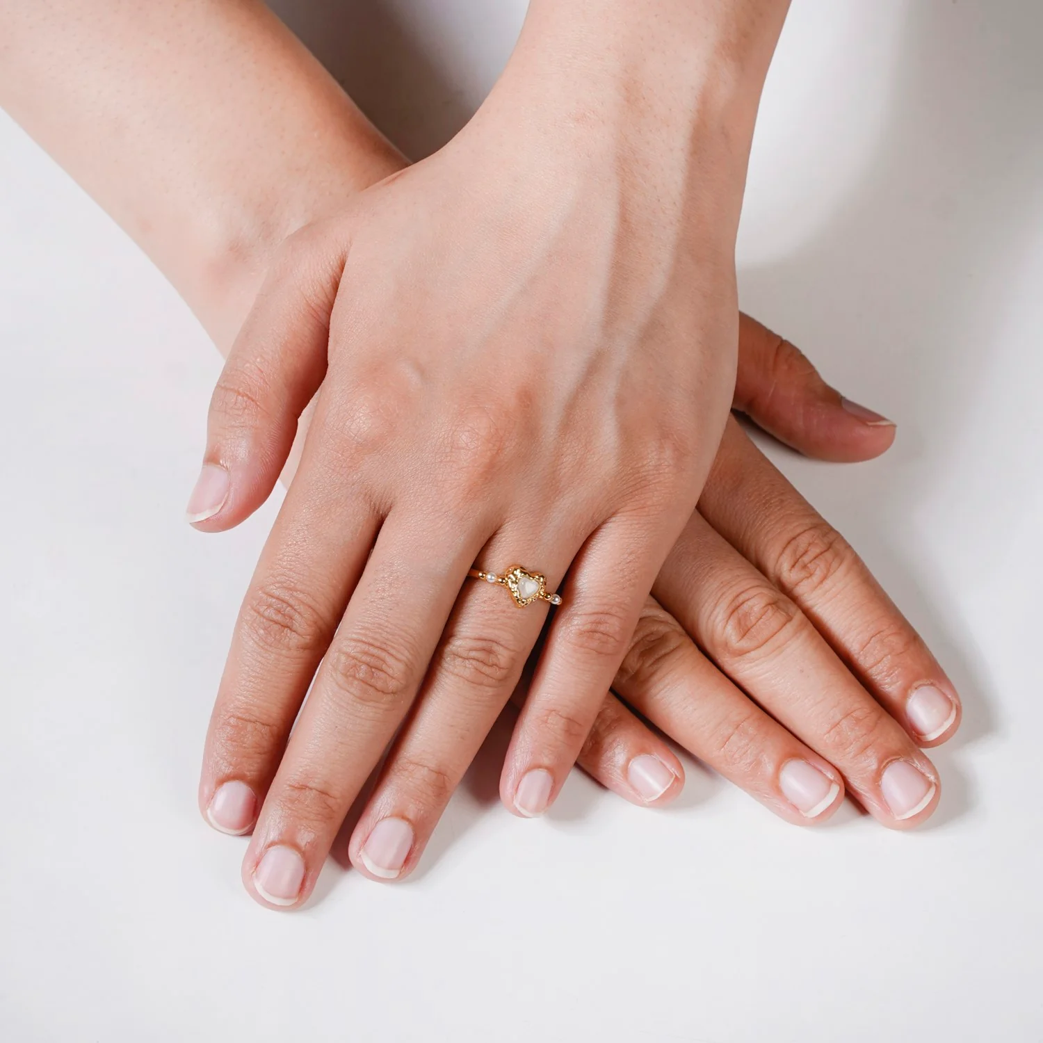 Love And Light Gold Ring - Image 2