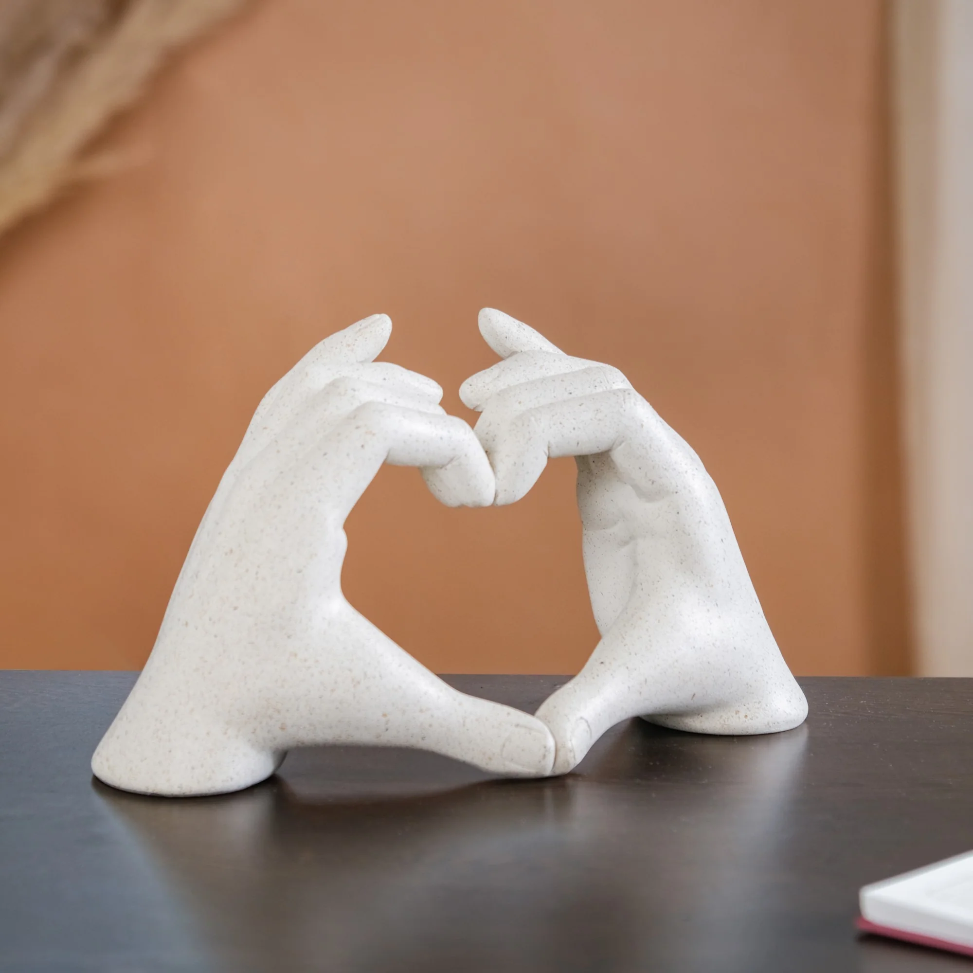 Love Heart Hands Sculpture - Image 12