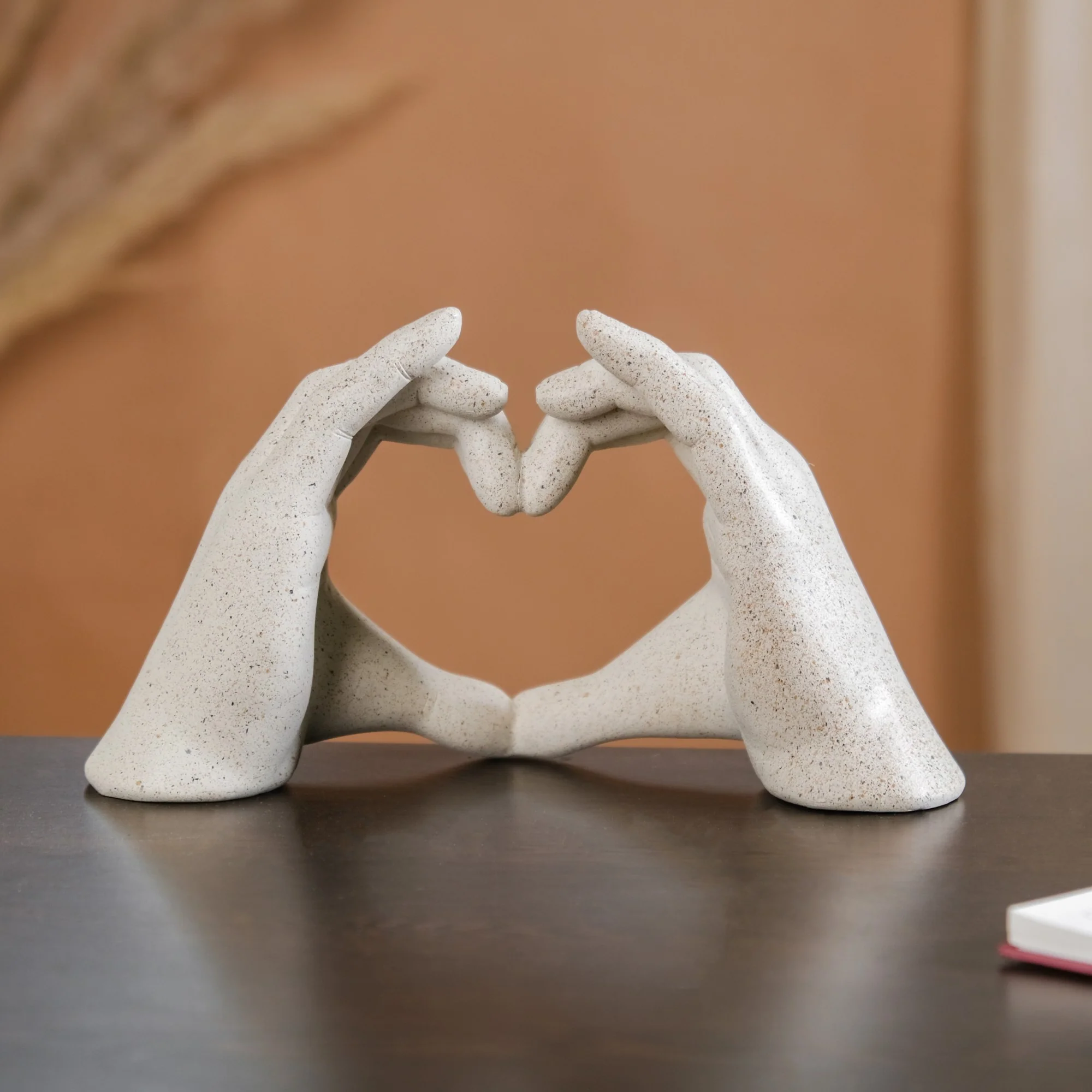 Love Heart Hands Sculpture - Image 3