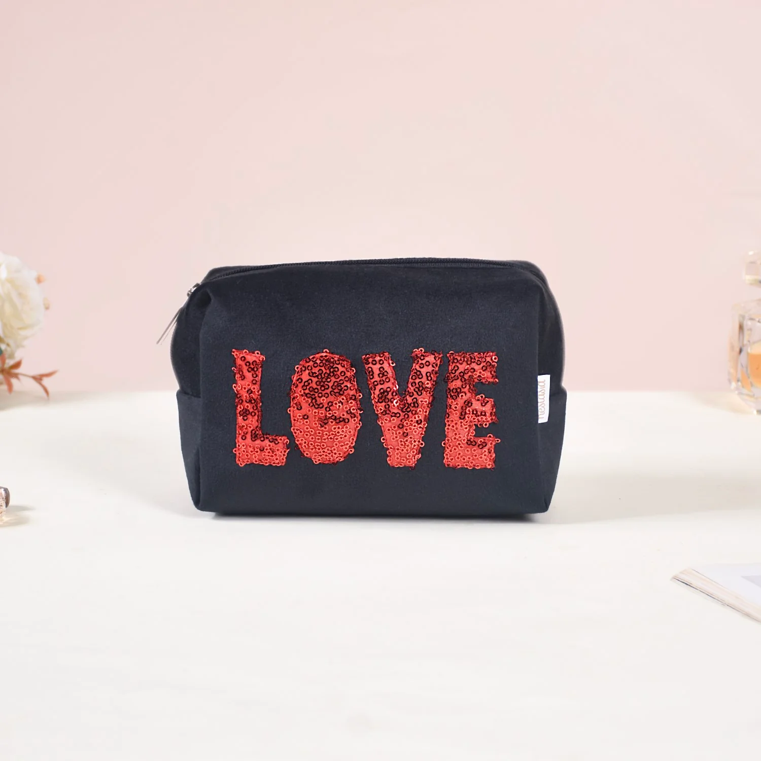 Love Makeup Pouch Set Of 2 - Image 5