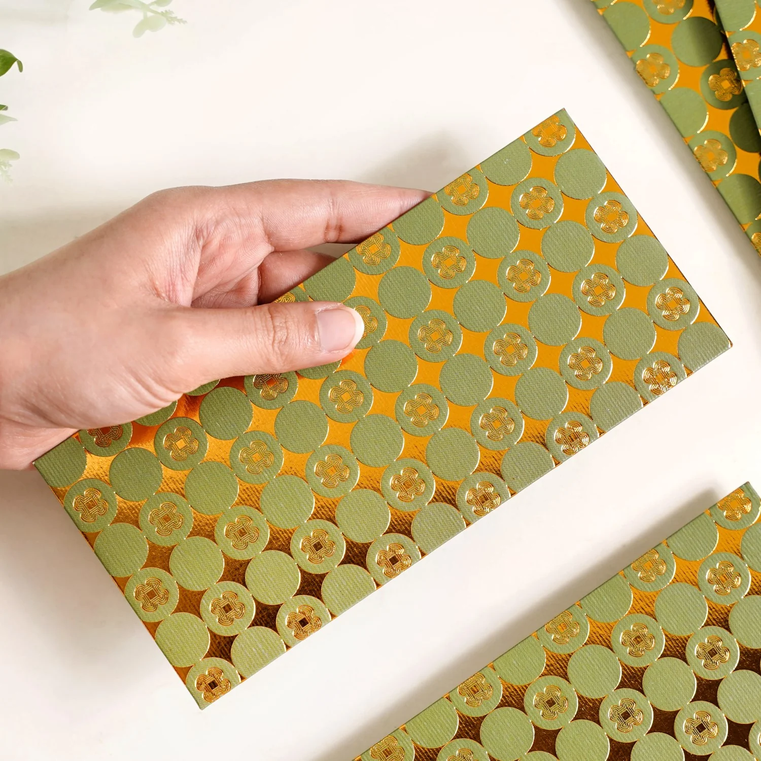 Lucky Charm Gifting Shagun Paper Envelope Set Of 12 - Image 3