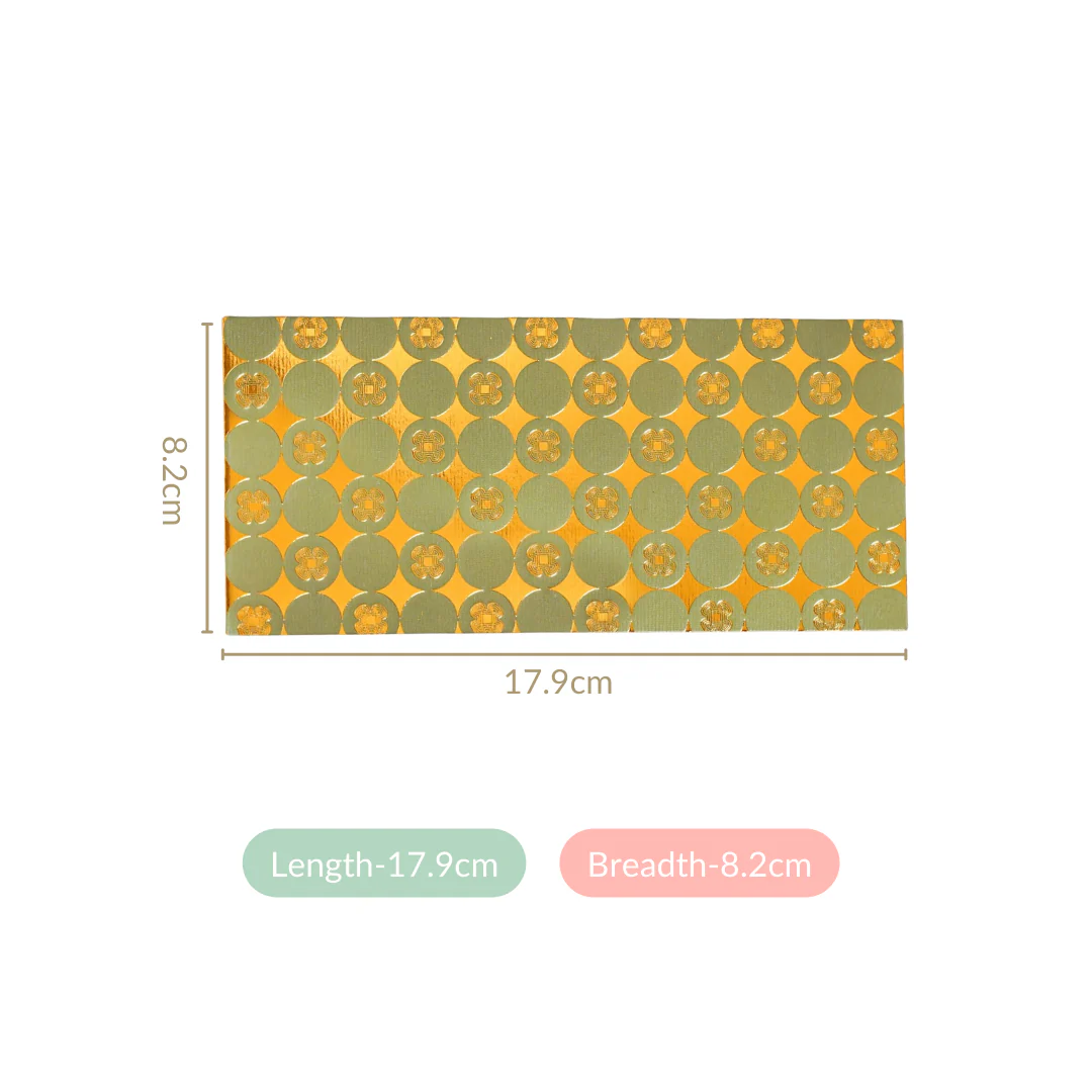 Lucky Charm Gifting Shagun Paper Envelope Set Of 12 - Image 4