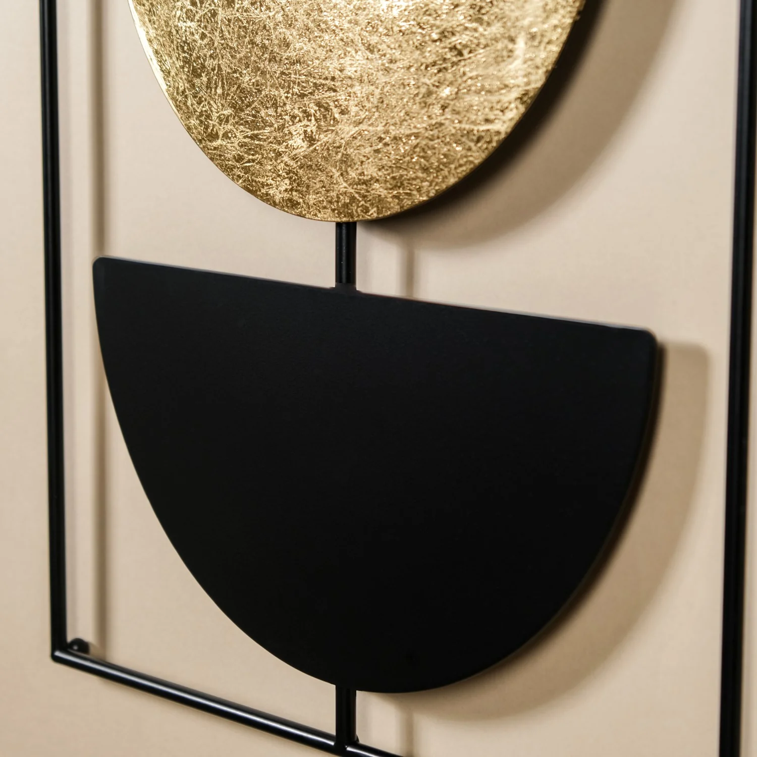 Lunar Cycle Gold Foil Concept Wall Art 23x15 Inch - Image 5