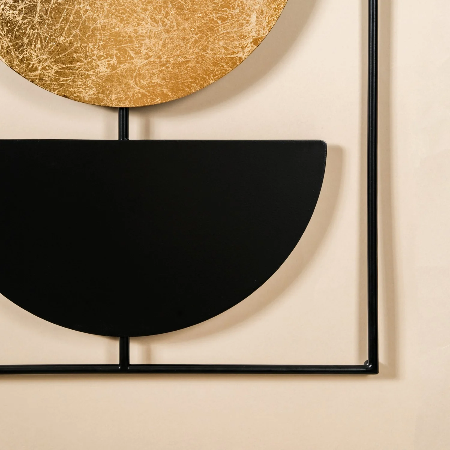 Lunar Cycle Gold Foil Concept Wall Art 23x15 Inch - Image 8