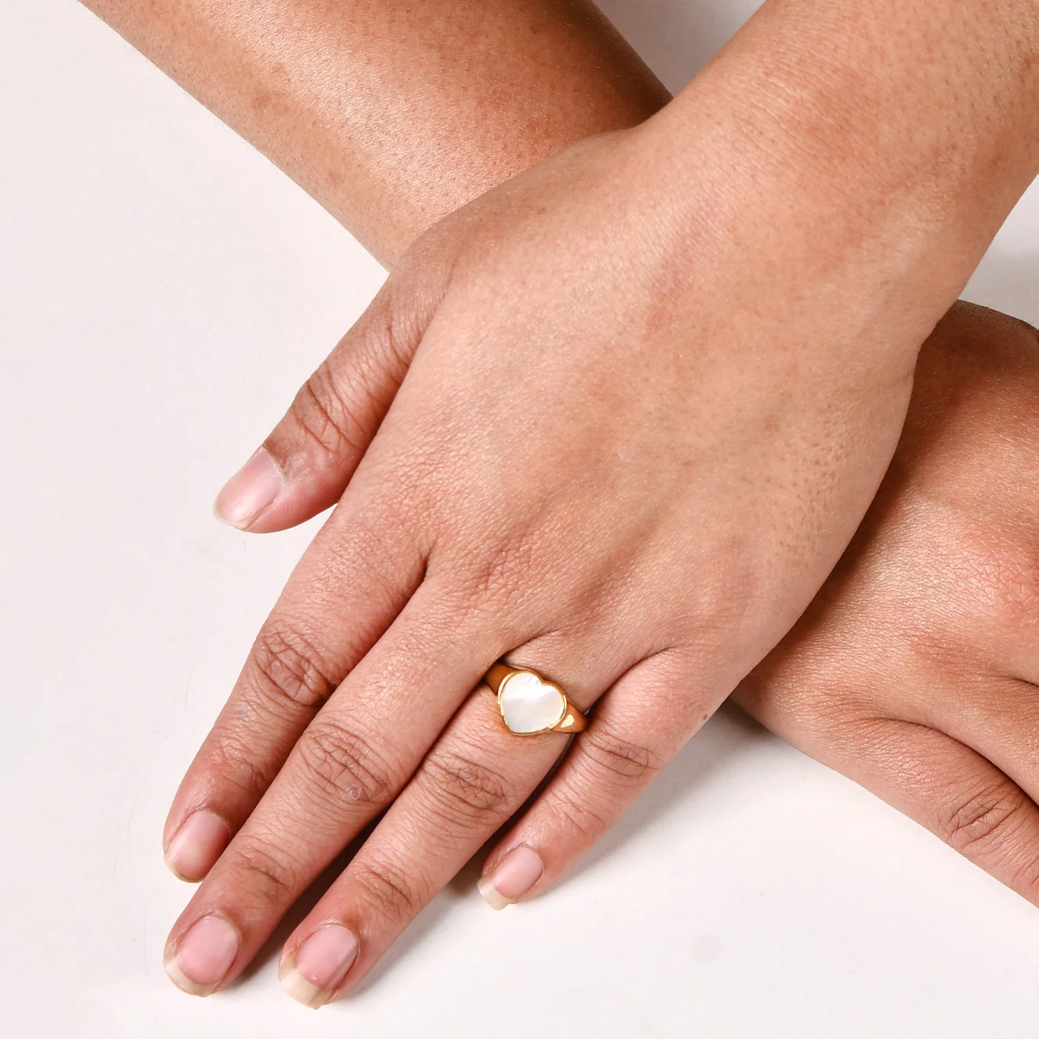 Lustrous Love Gold Ring - Image 2