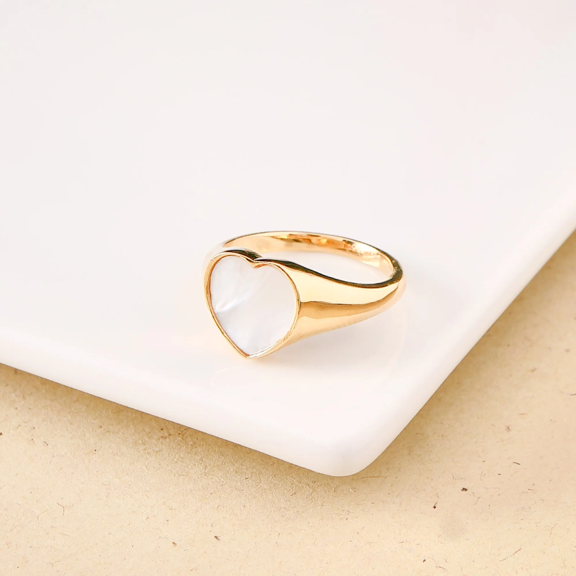 Lustrous Love Gold Ring - Image 5