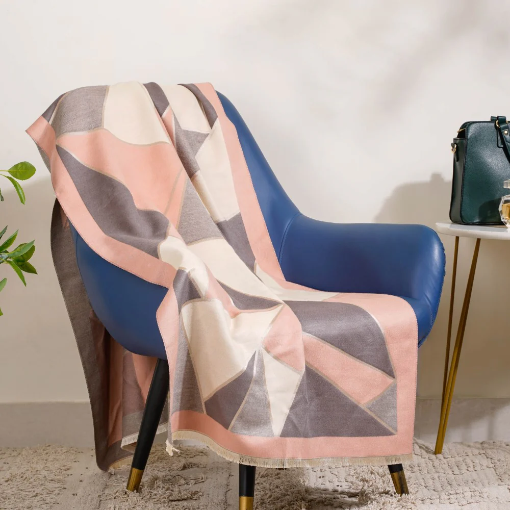 Luxe Cashmere Blend Winter Scarf - Image 3