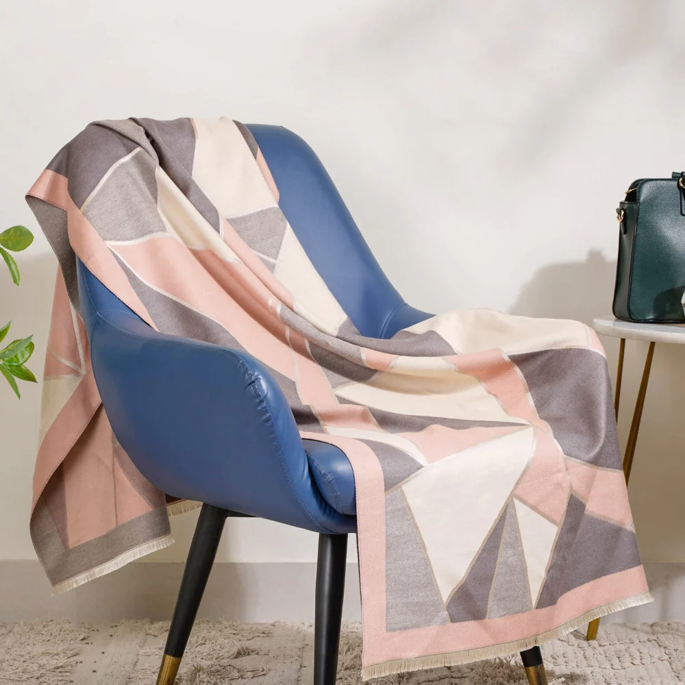 Luxe Cashmere Blend Winter Scarf - Image 5