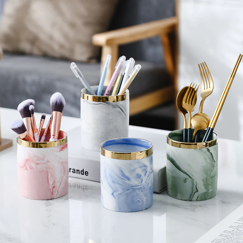 Luxe Ceramic Organiser Pink - Image 10