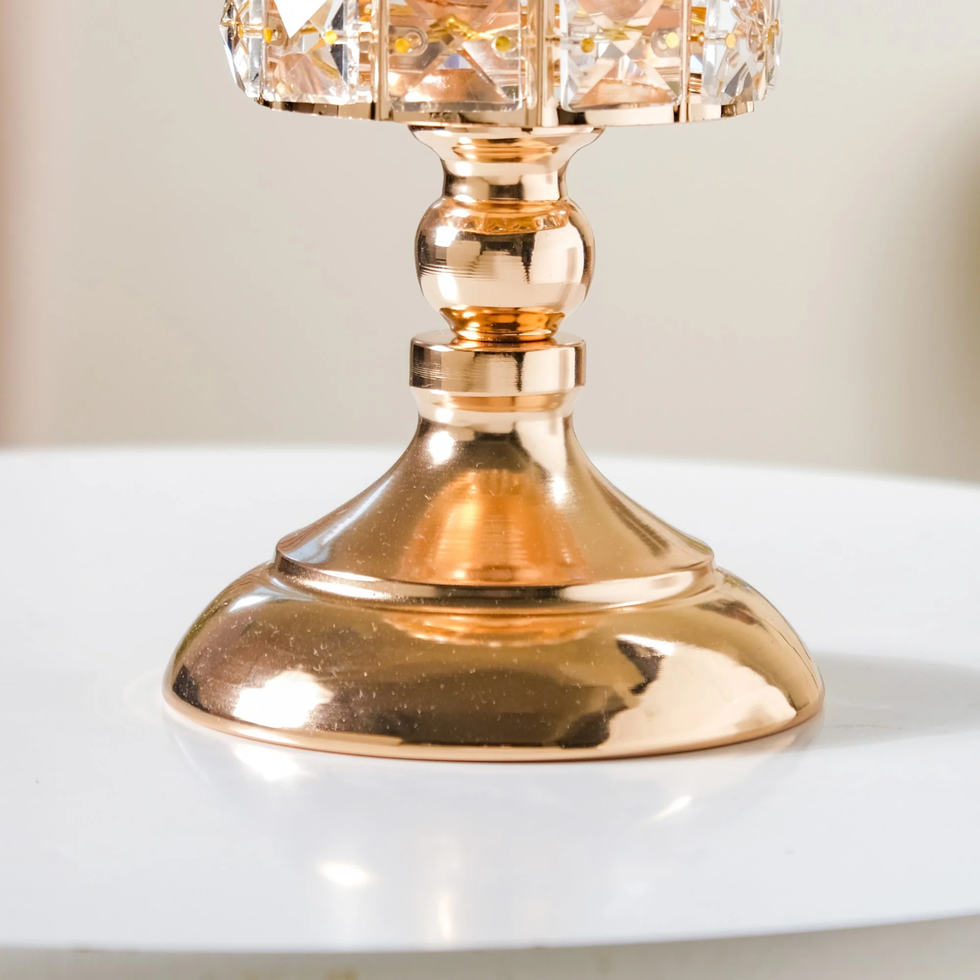 Luxe Crystal Votive Candle Holder Stand Small - Image 5