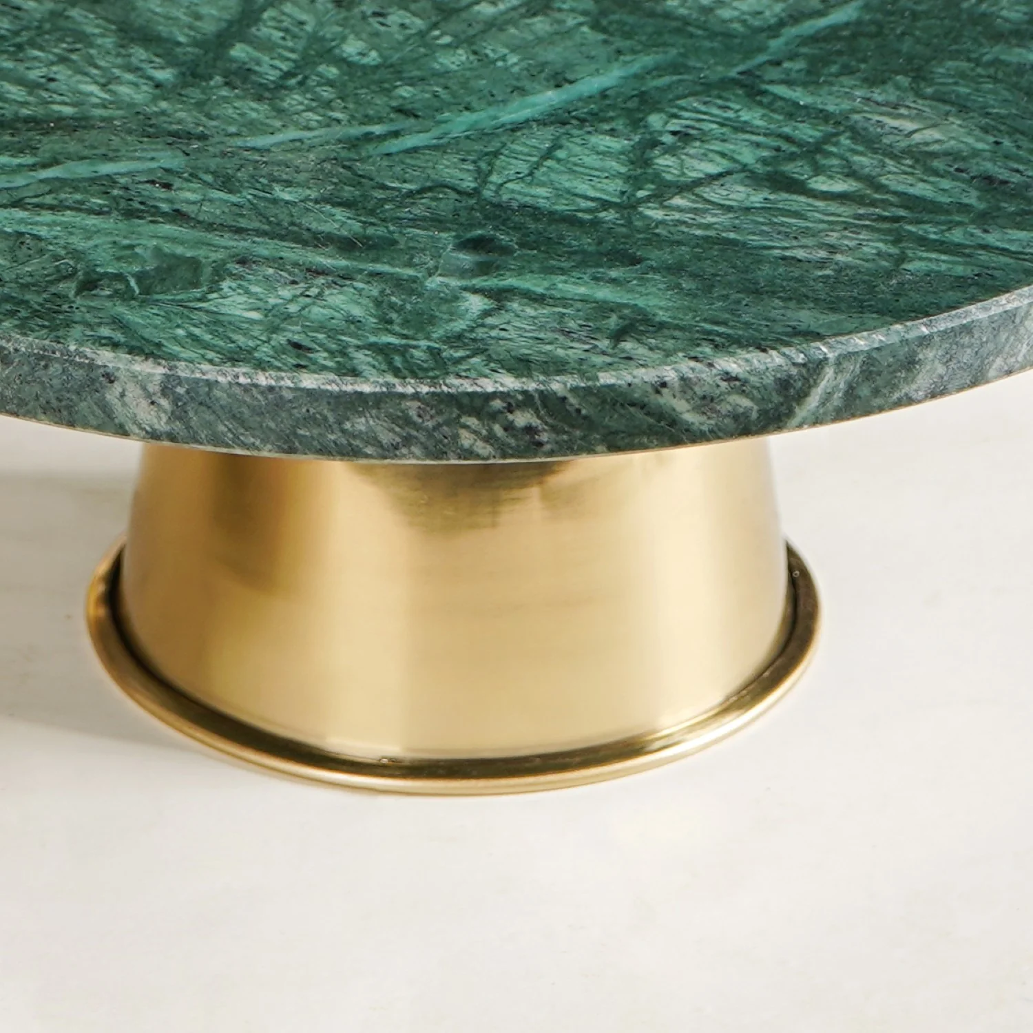 Luxe Green Marble Round Cake Stand - Image 7