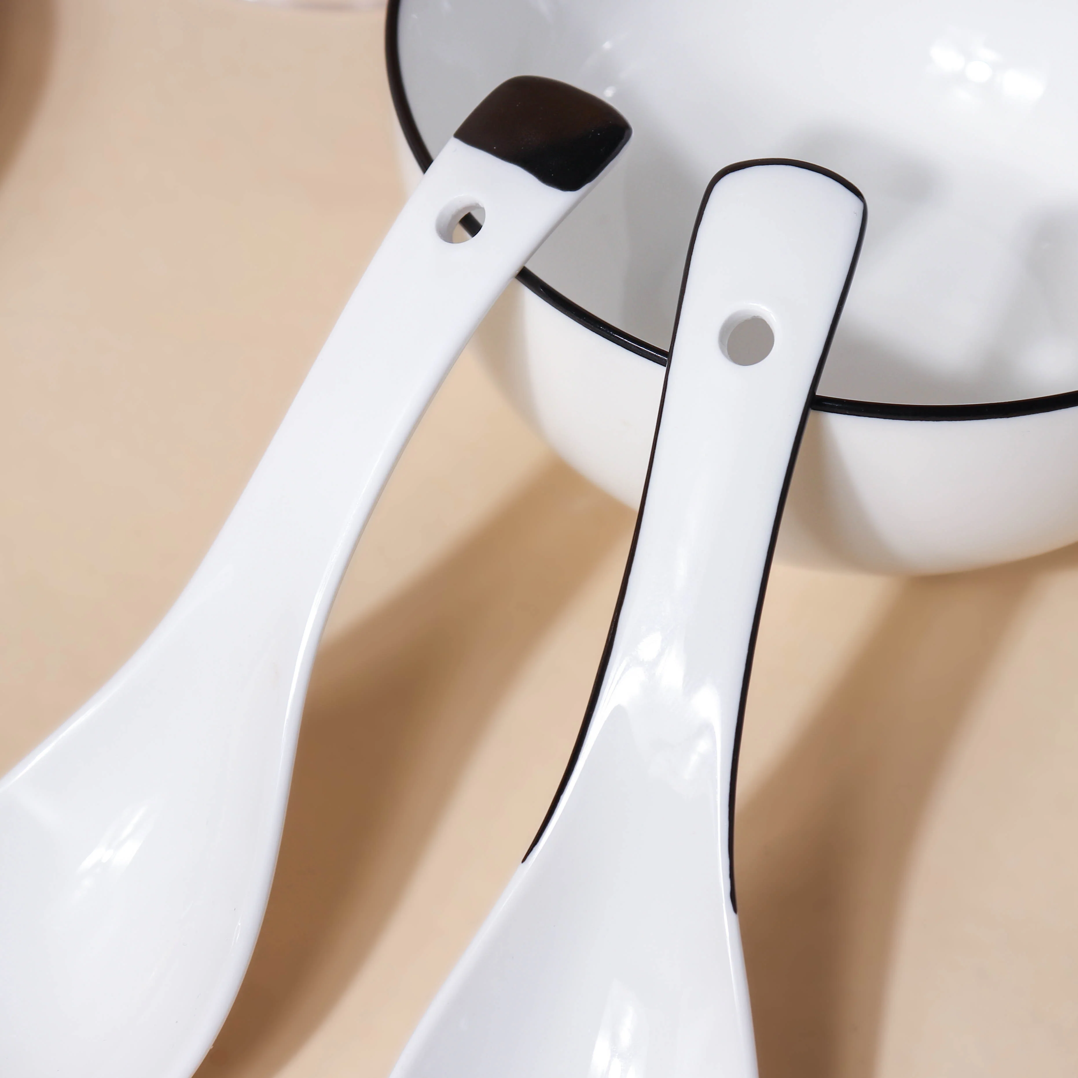 Luxe Monochrome Soup Spoon - Image 5