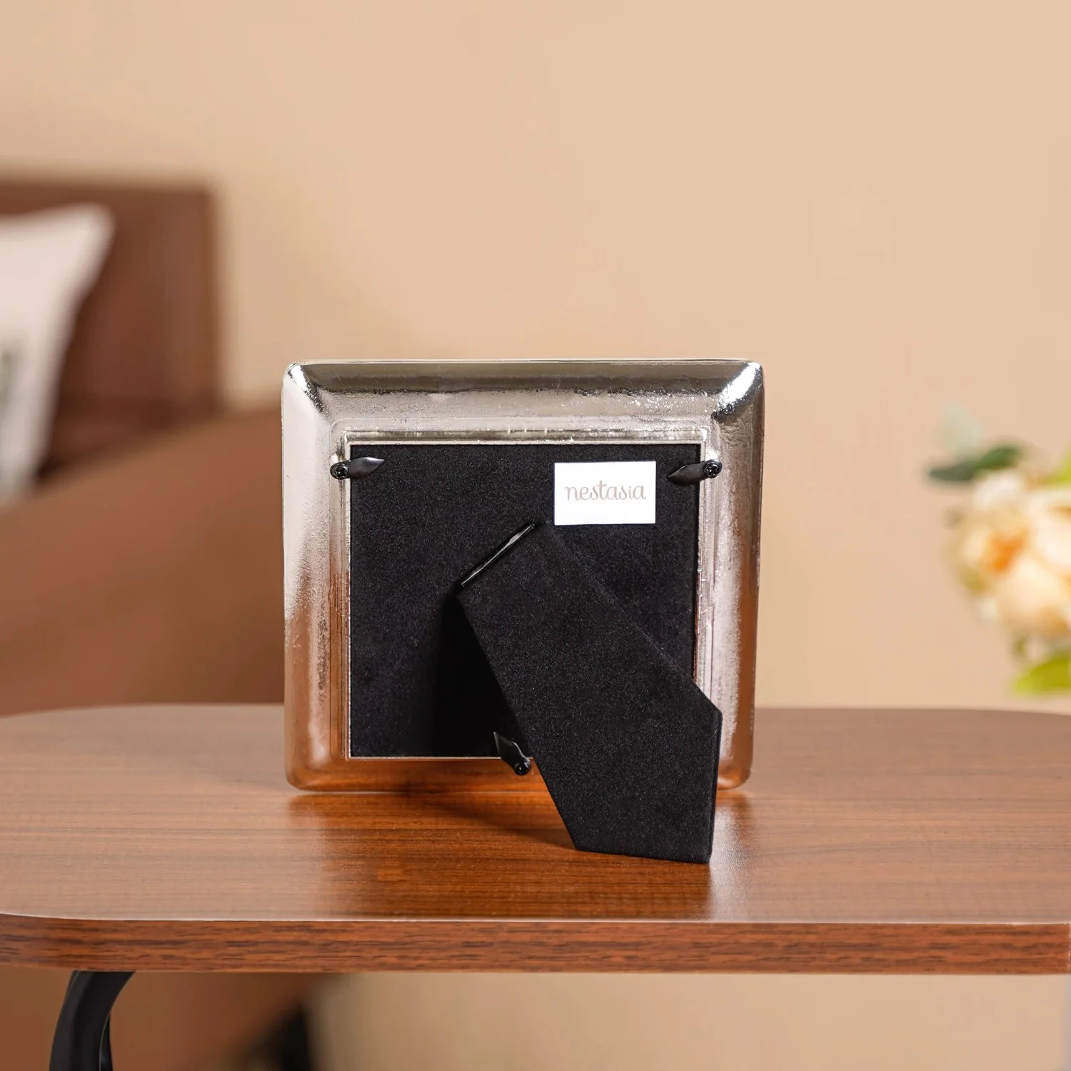 Luxe Silver Bevelled Photo Frame Small 10x10cm - Image 7
