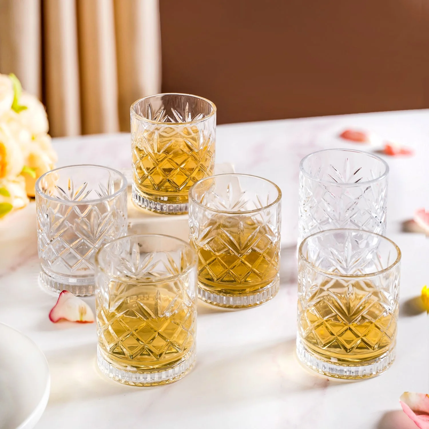 Luxe Whiskey Glass Set Of 6 220ml - Image 10