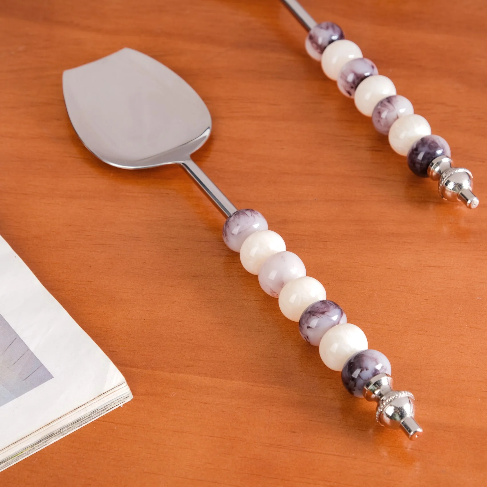 Luxury Accent Serving Spoon Set Of 2 - Image 4