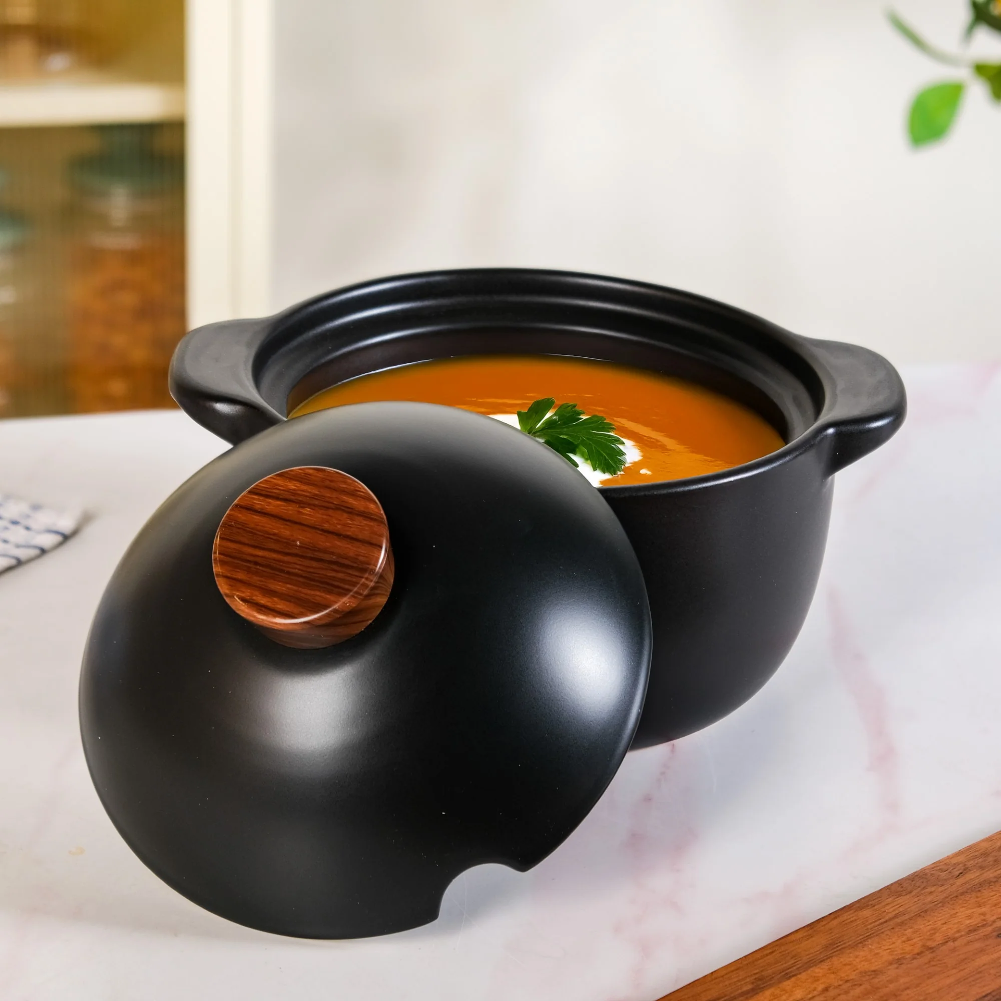 Maison Black Stew Pot 3600ml - Image 8