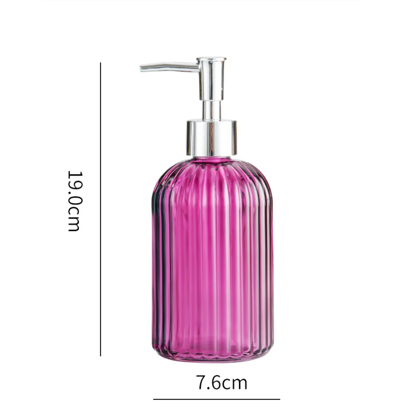Majestic Purple Glass Dispenser With Nozzle - Image 10