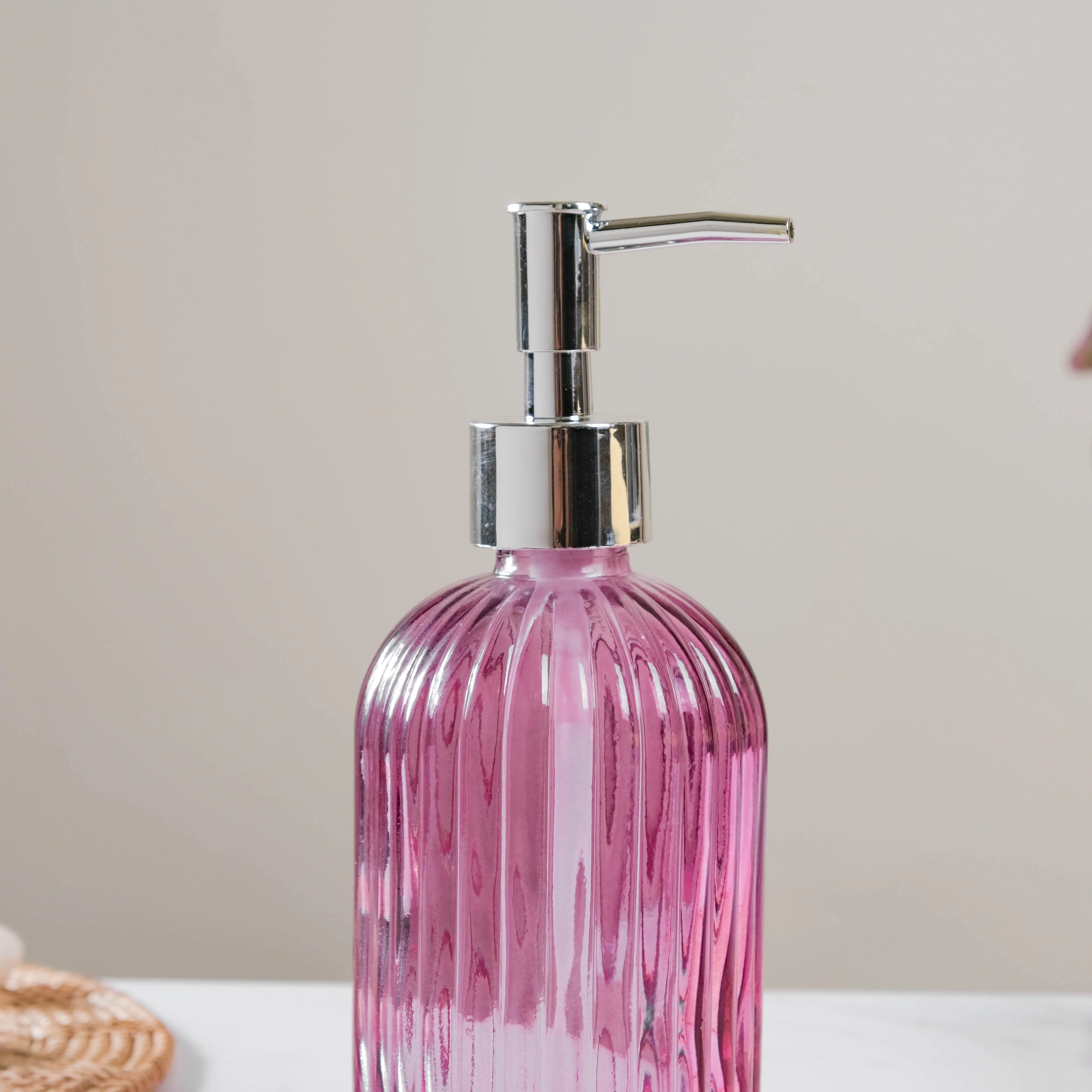 Majestic Purple Glass Dispenser With Nozzle - Image 4