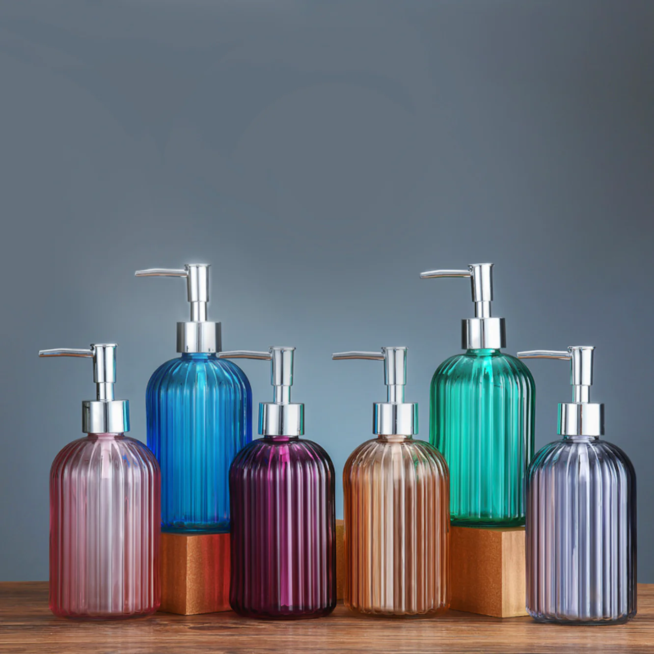 Majestic Purple Glass Dispenser With Nozzle - Image 9