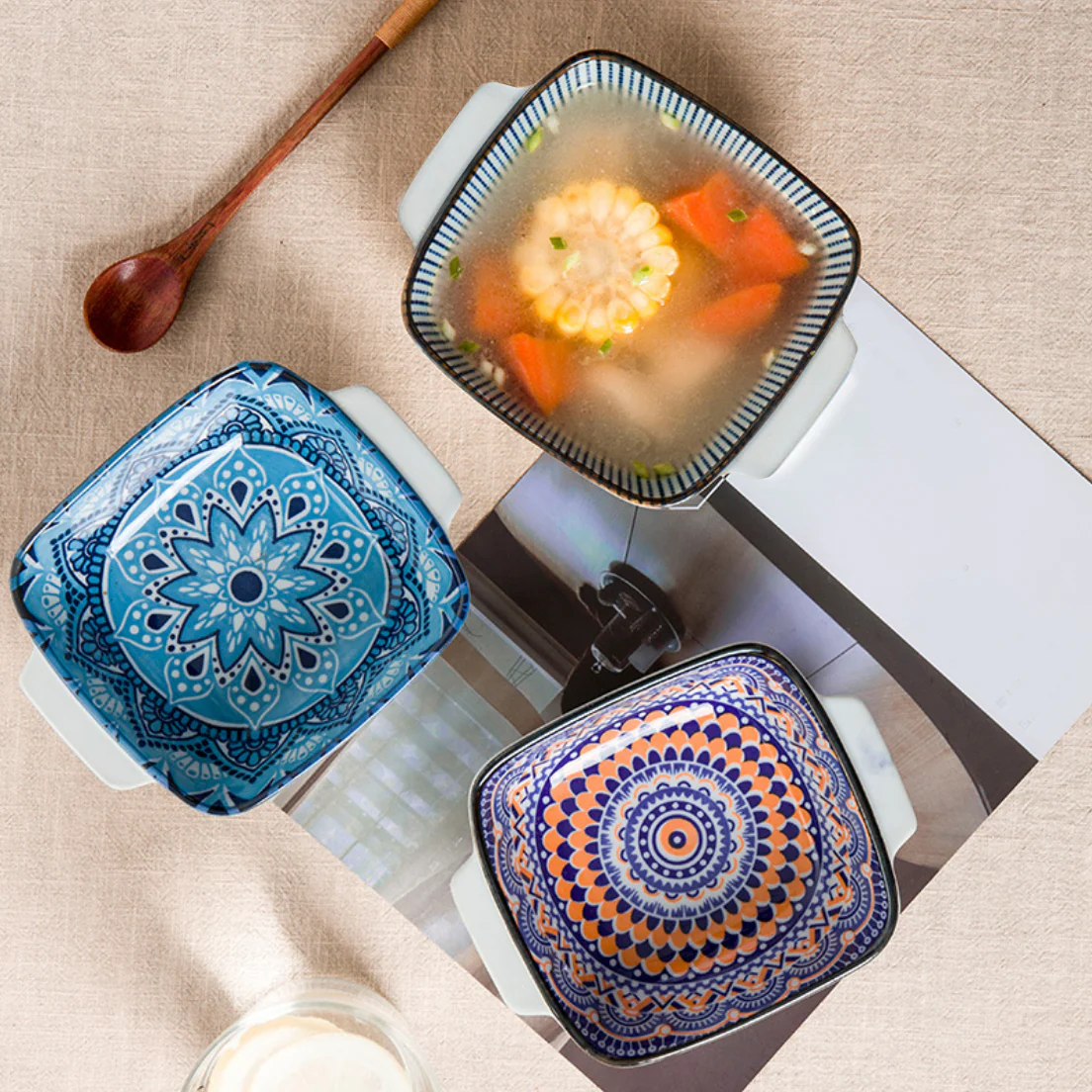 Mandala Bakeware Set of 2 - Image 5