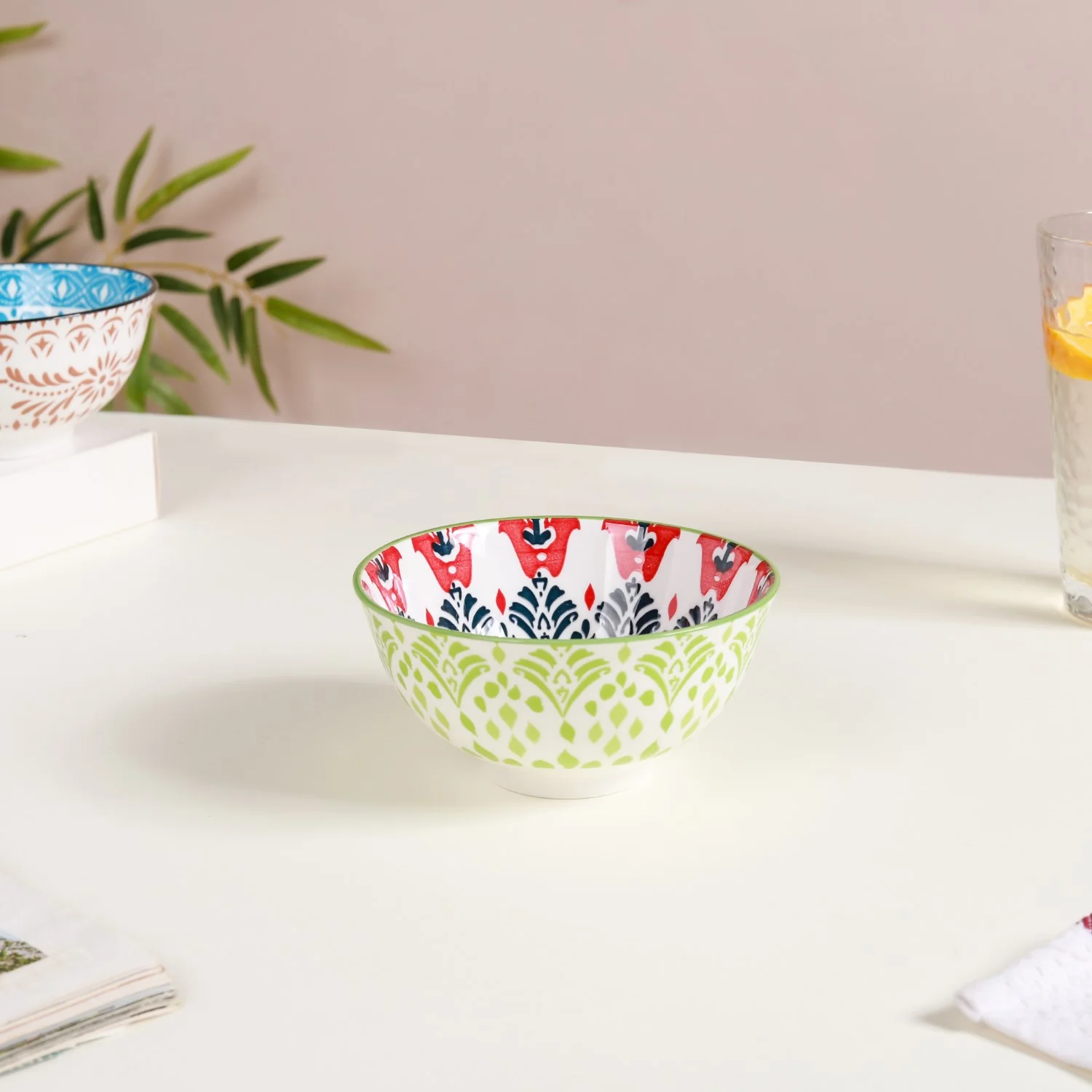 Mandala Dessert Bowl Set of 2 - Image 13