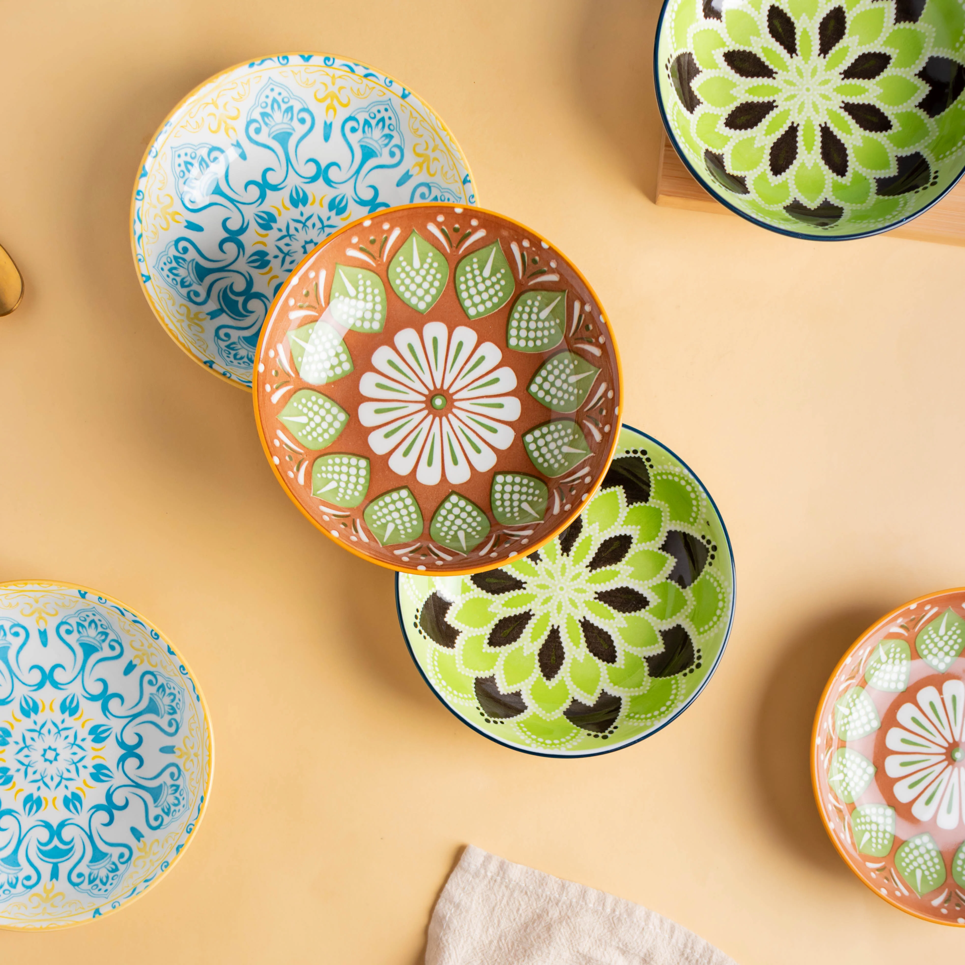 Mandala Dessert Plate Set of 2 - Image 3