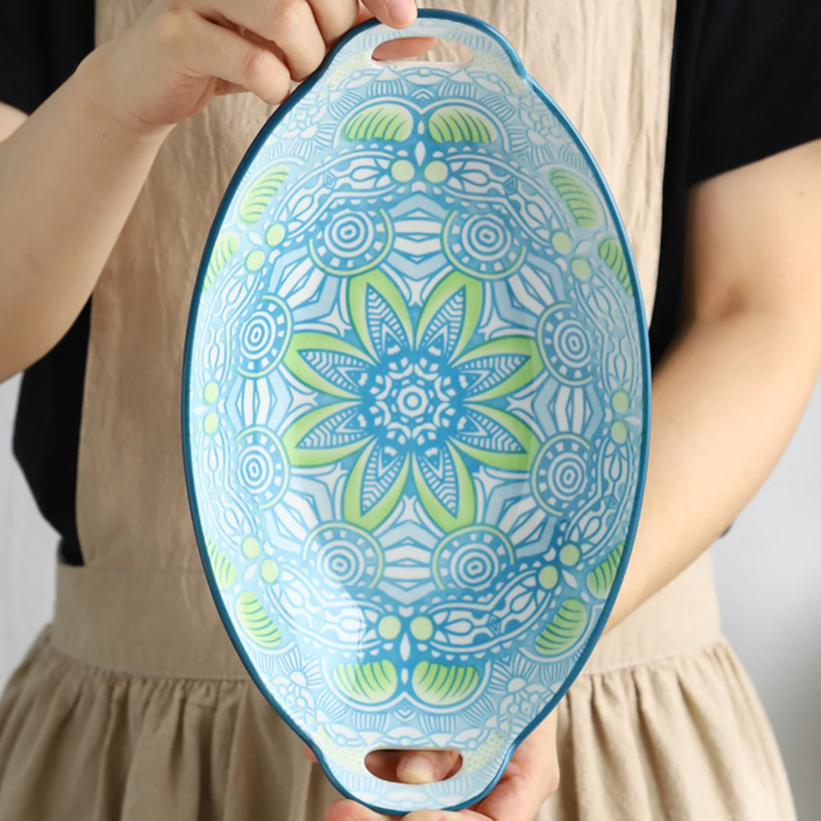Mandala Long Dish - Image 11
