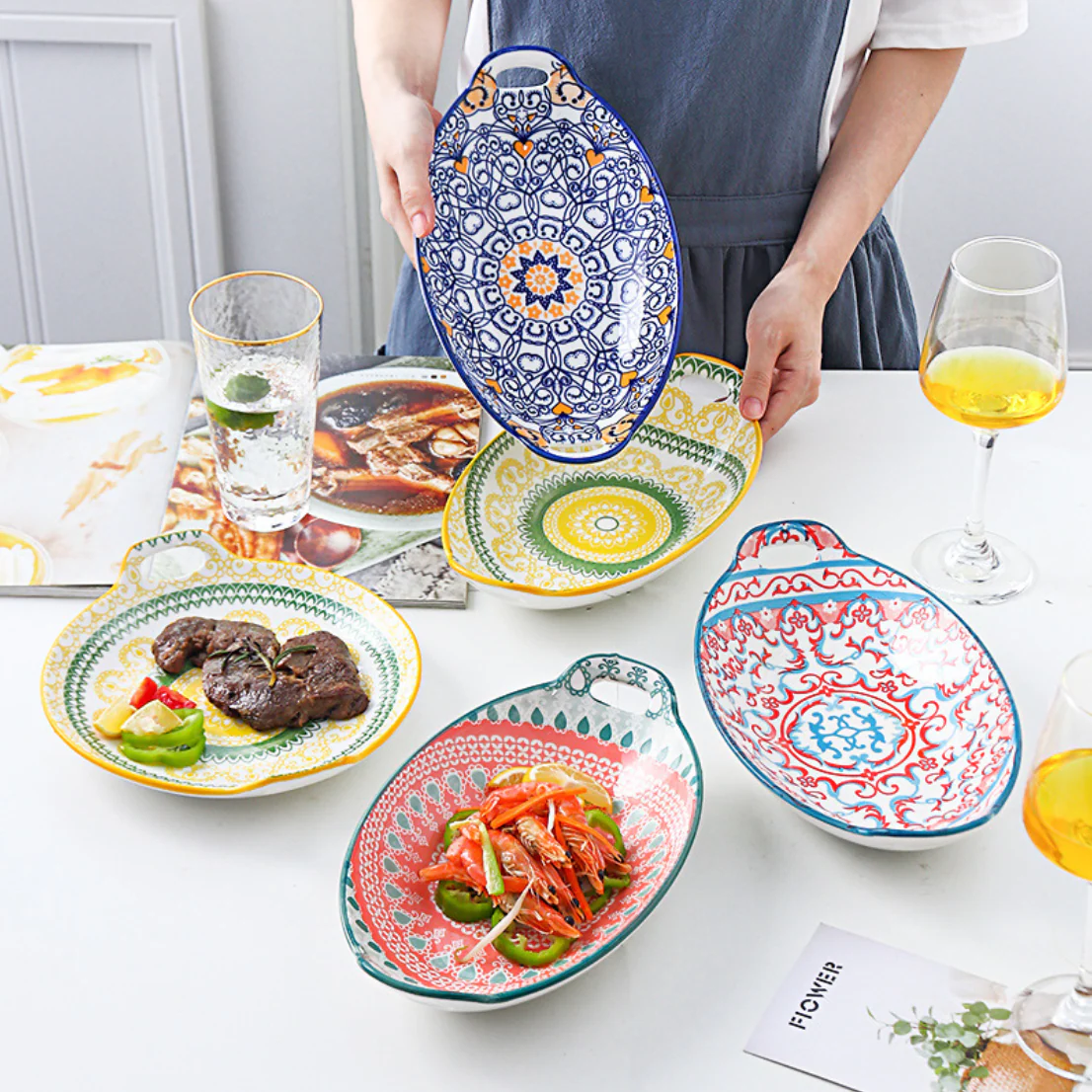 Mandala Round Dish - Image 7