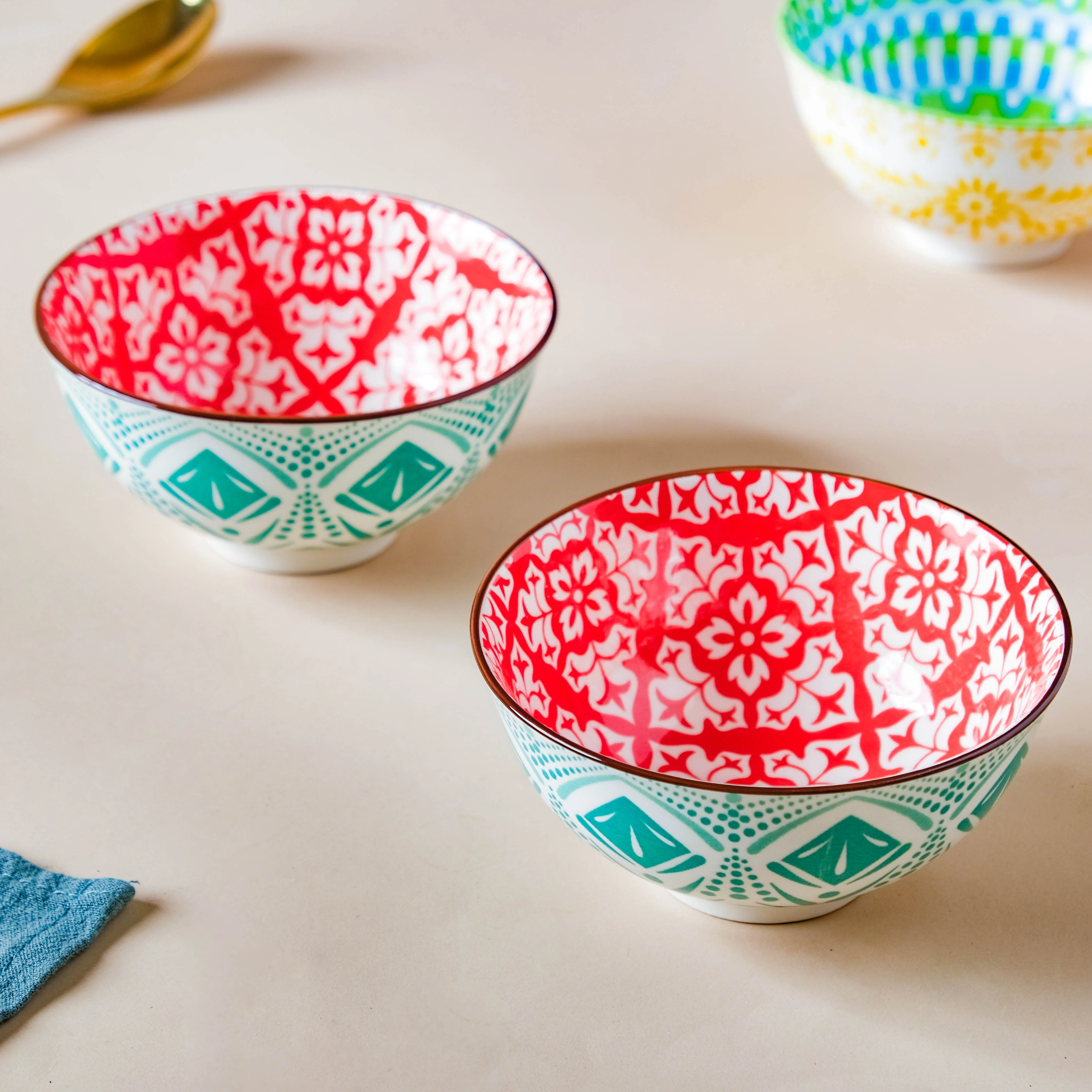 Mandala Snack Bowl Set of 2 250 ml - Image 9