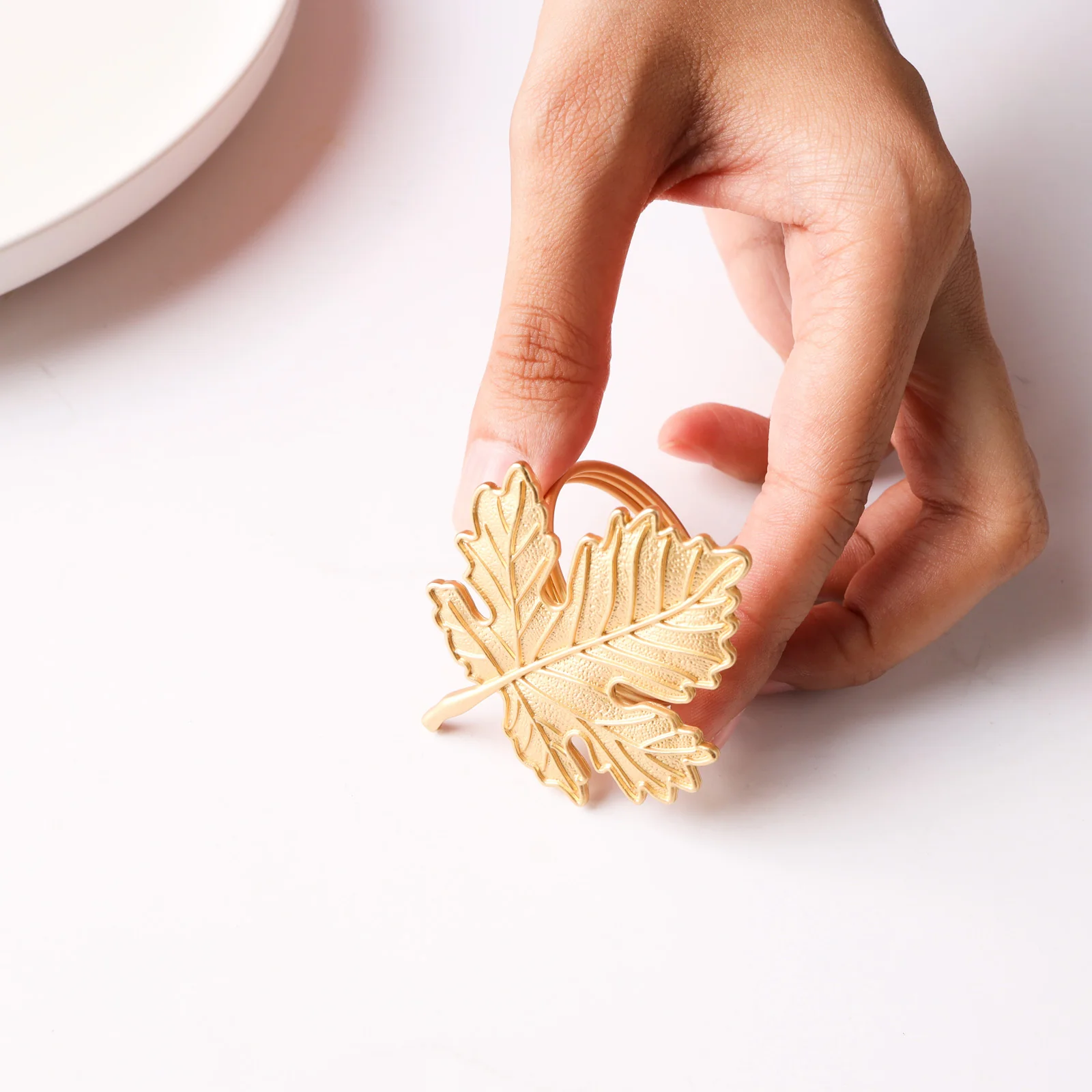 Maple Leaf Napkin Ring - Image 6