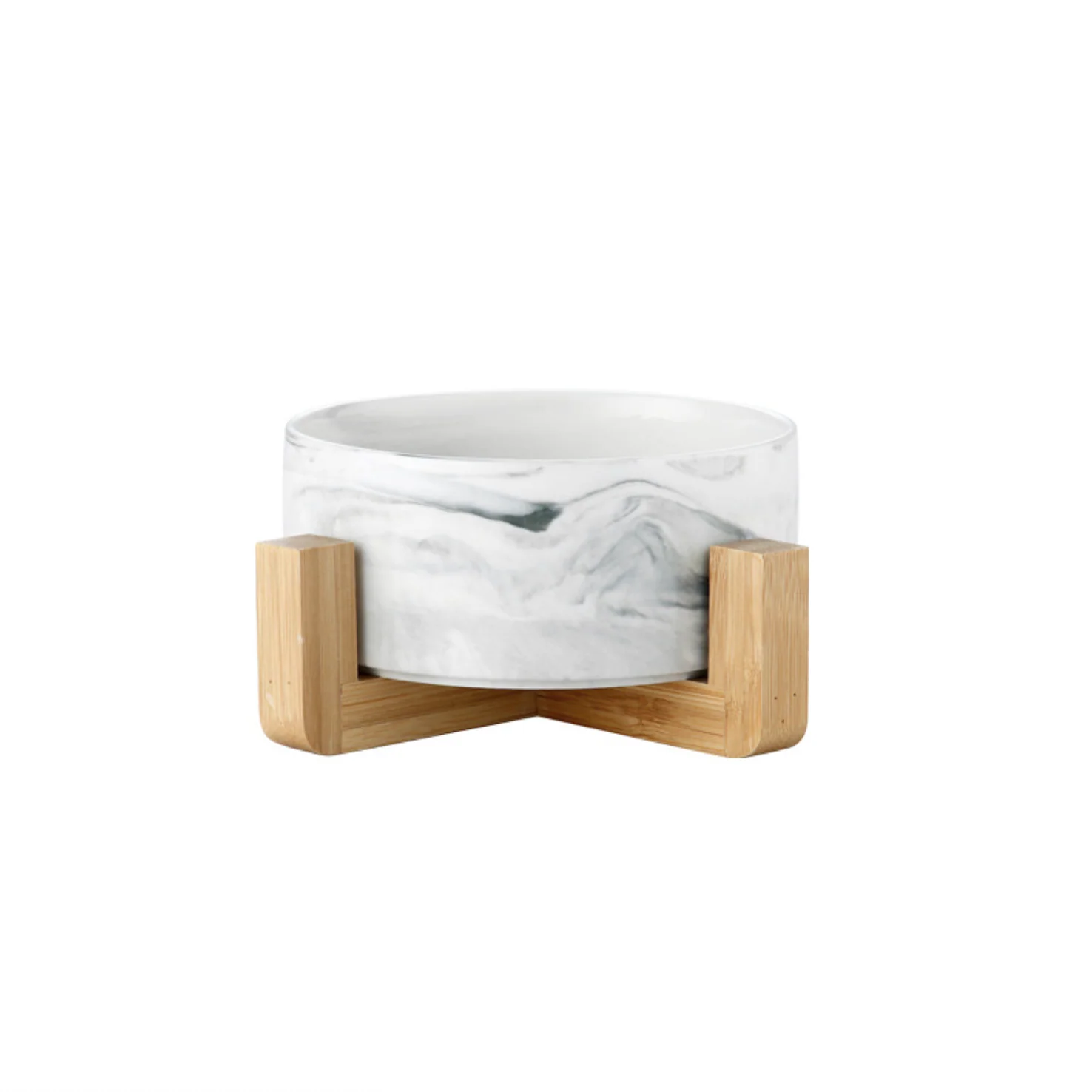 Marble Bowl with Stand - Image 7