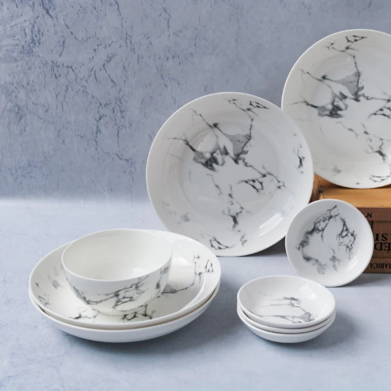 Marble Crockery Set - Image 14