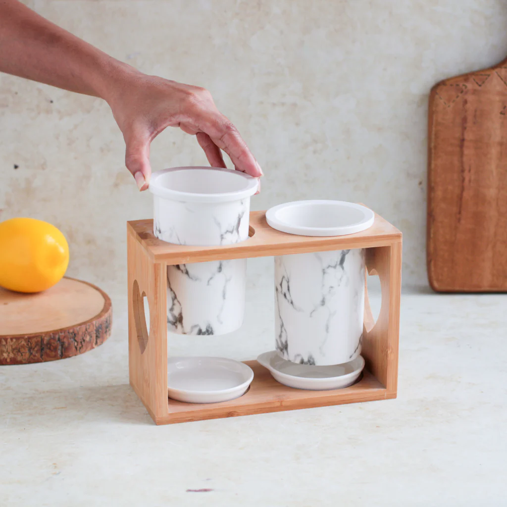 Marble Cutlery Holder - Image 3