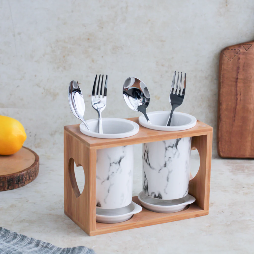 Marble Cutlery Holder - Image 4