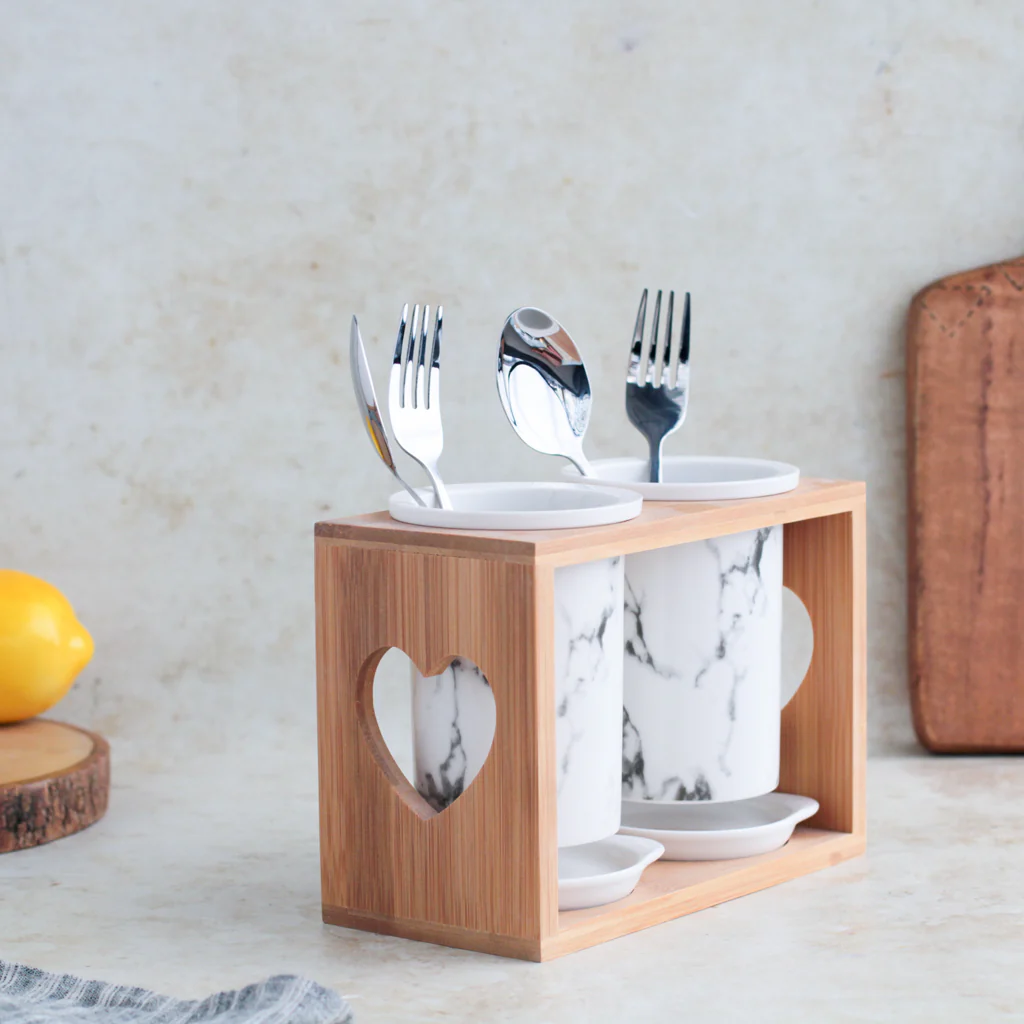 Marble Cutlery Holder - Image 8