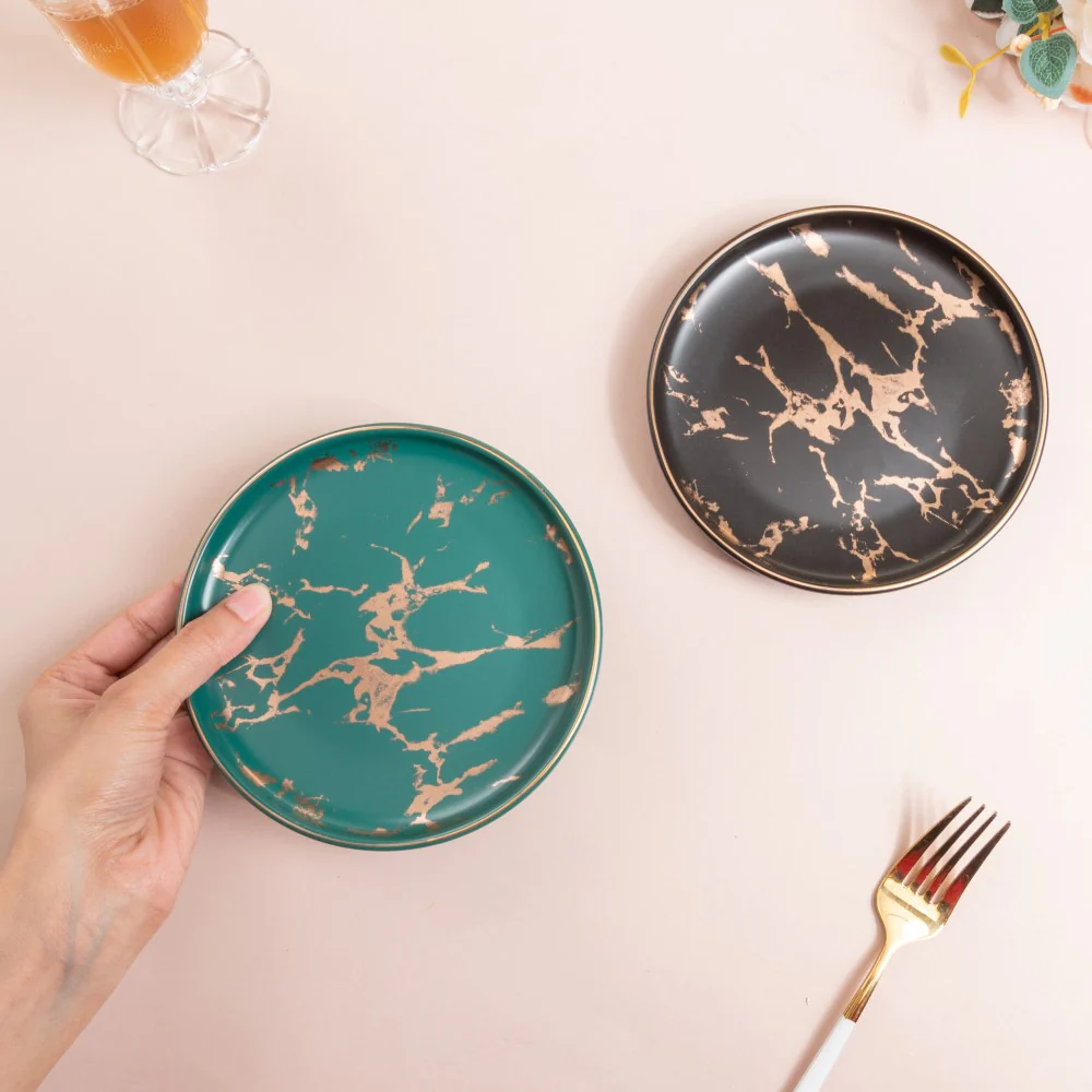 Marble Dessert Plate - Image 2