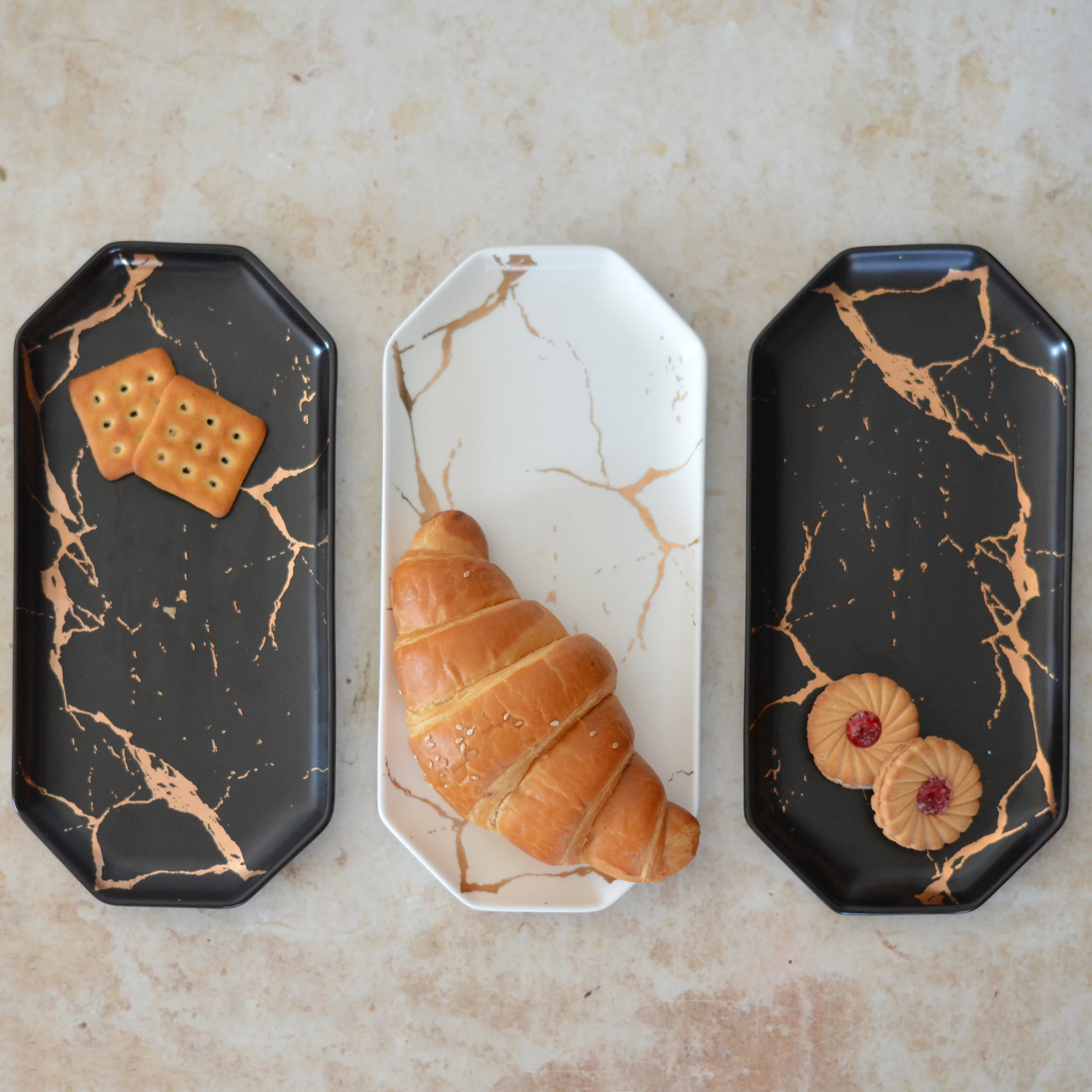 Marble Long Plates