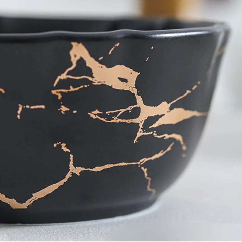 Marble Texture Soup Bowl - Image 10