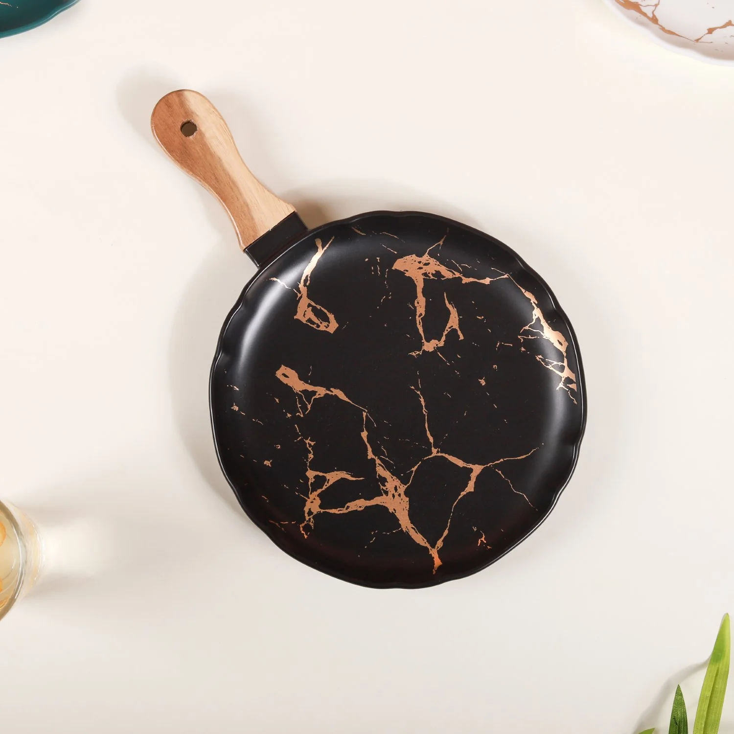 Marble Textured Serving Plate - Image 5