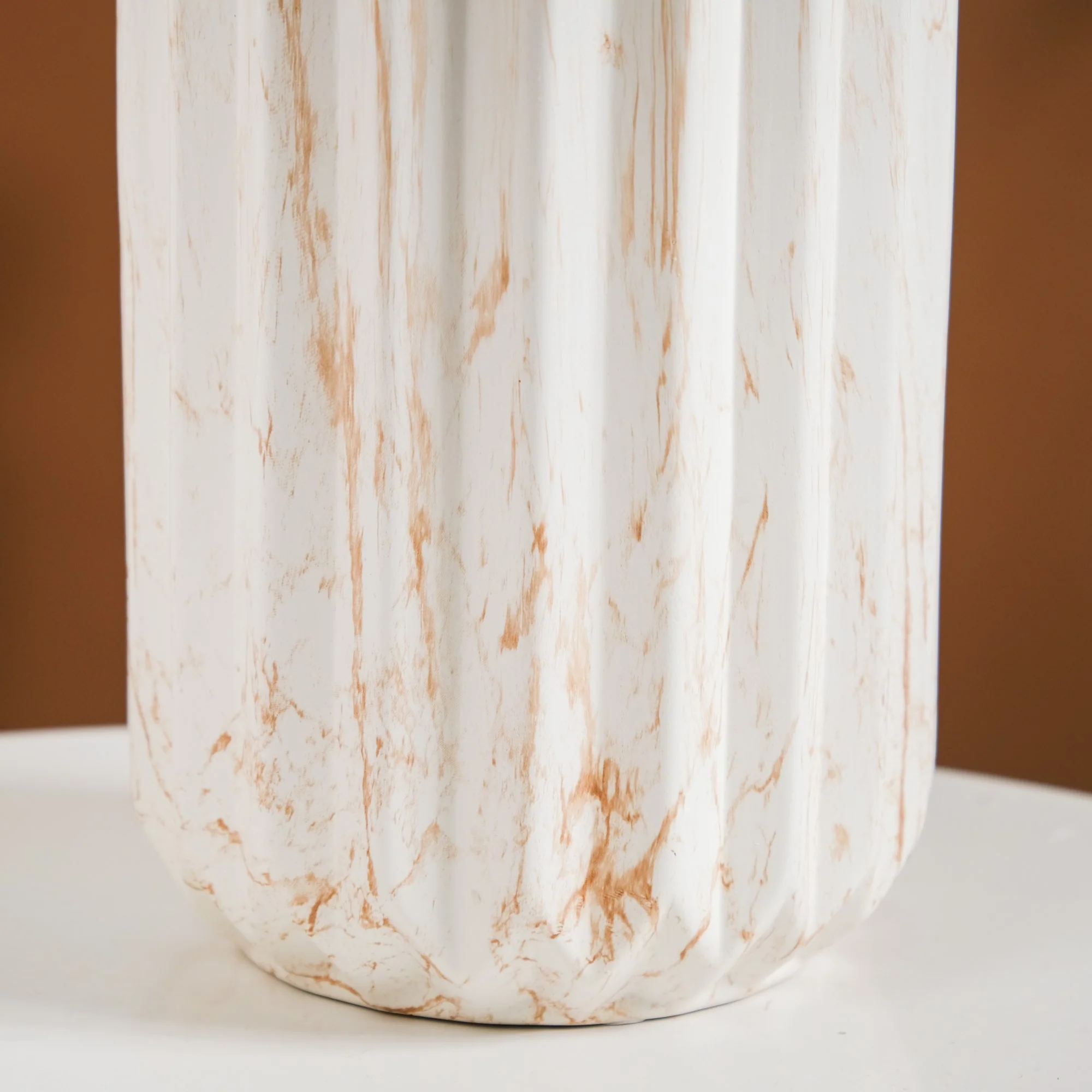 Marbled Chic Ceramic Vase - Image 11