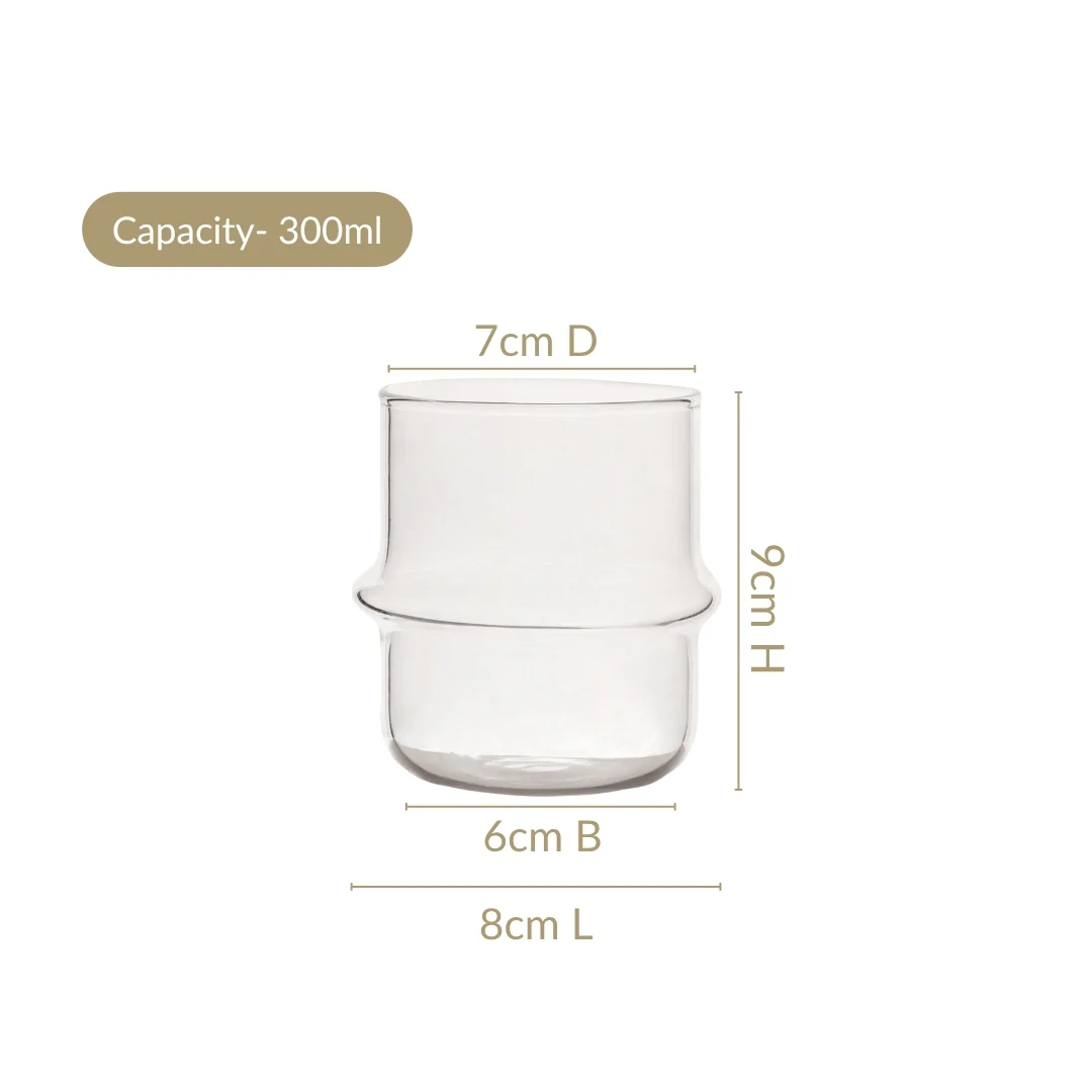 Matcha Orbit Glass Tumbler Set Of 2 300ml - Image 3