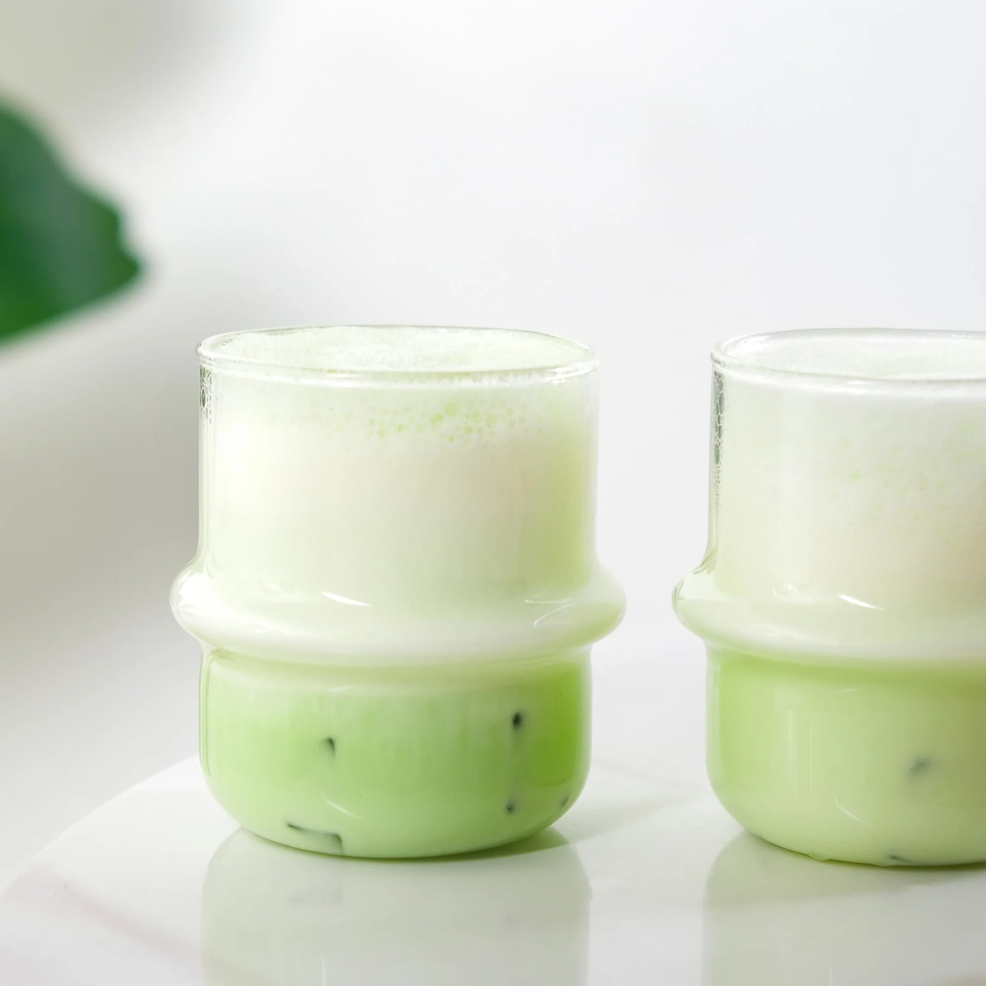 Matcha Orbit Glass Tumbler Set Of 2 300ml - Image 7