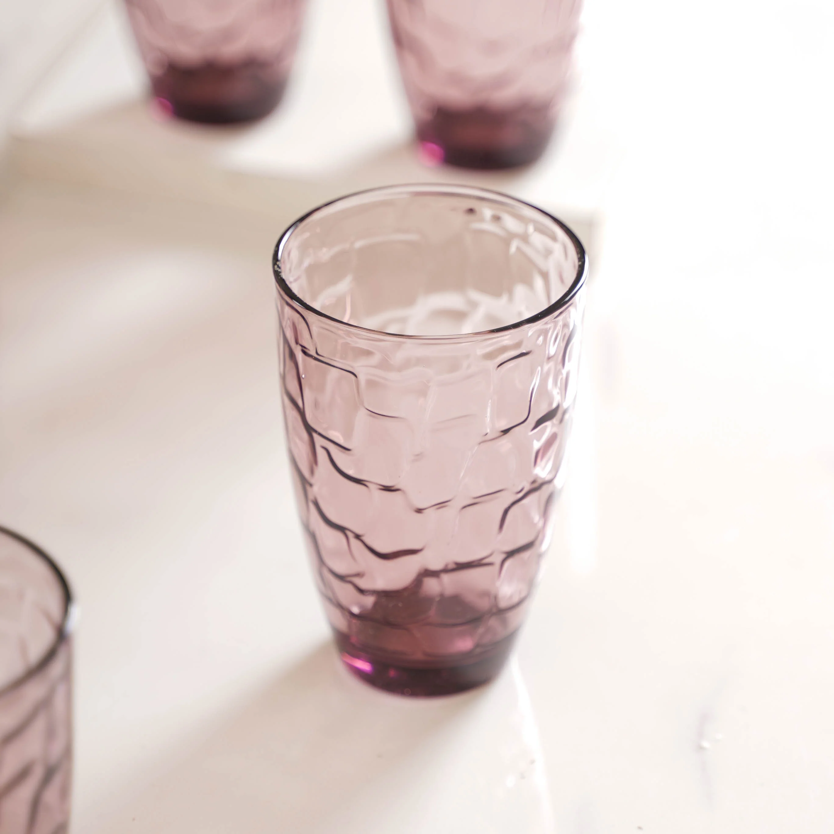 Mauve Orchid Water Tumbler Set of 6 - Image 5